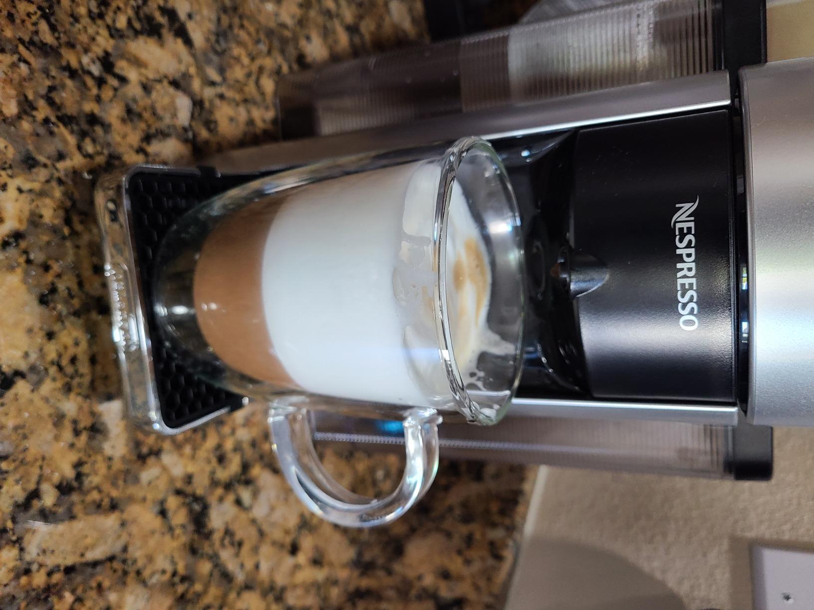 Nespresso Vertuo Coffee and Espresso Machine by De'Longhi, Silver customer photo 2