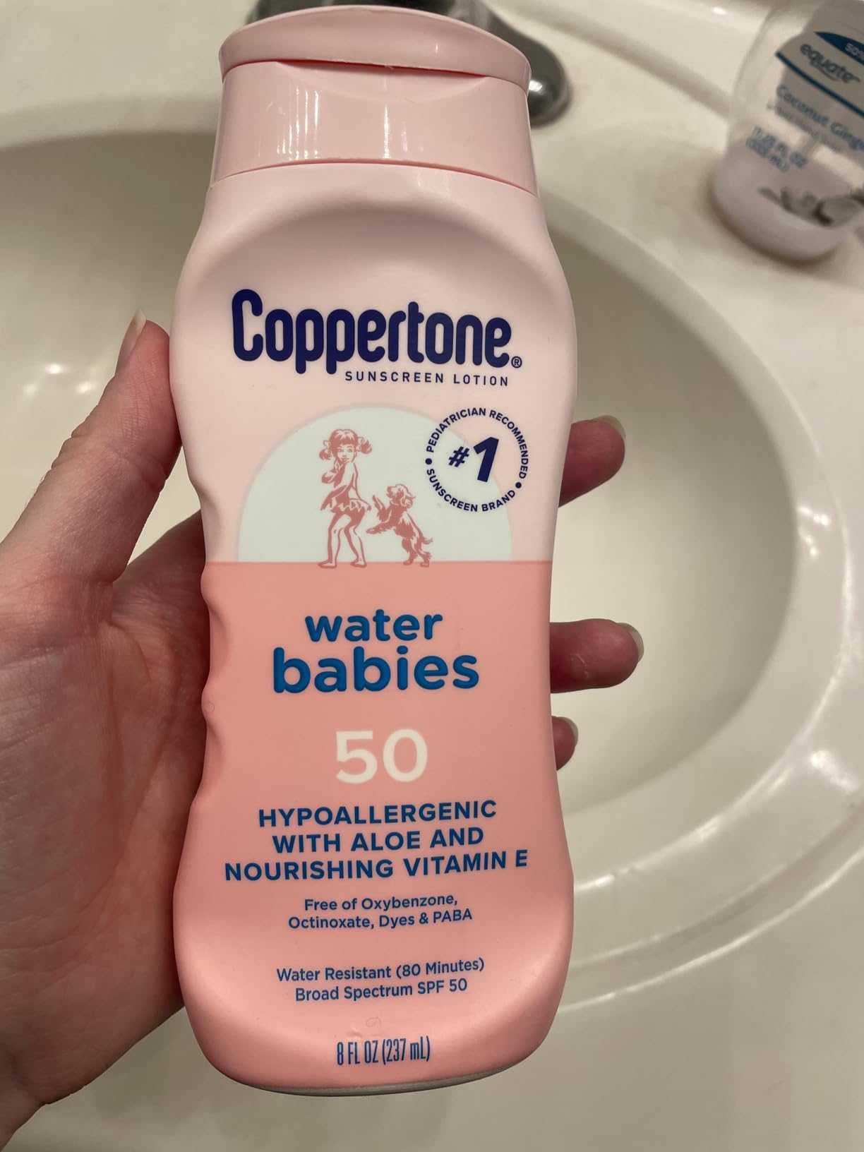 Coppertone WaterBabies Baby Sunscreen Lotion SPF 50 customer photo 1