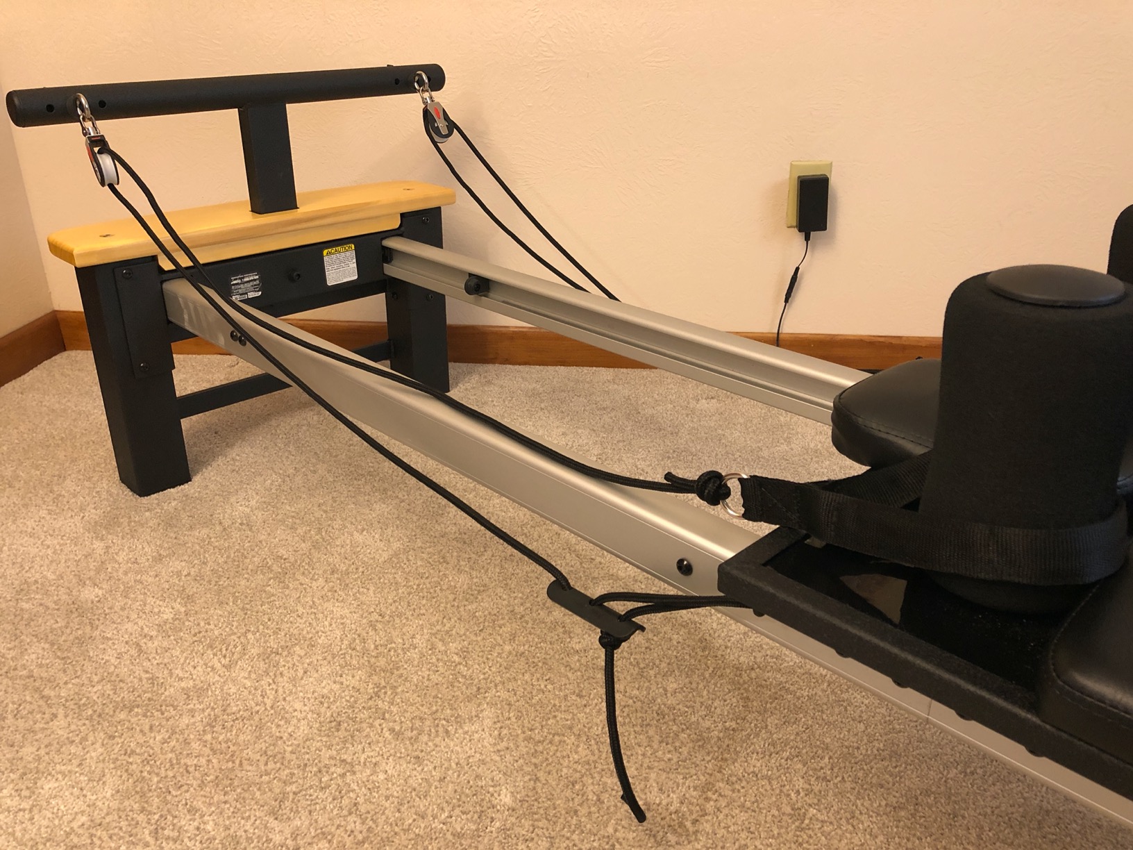 Stamina Products AeroPilates Board Reformer with Oak Wood Base - Studio Grade for Home Use with Cardio Rebounder, Adjustable Foot Bar, 4 Resistance Springs, and Workout DVD customer photo 1