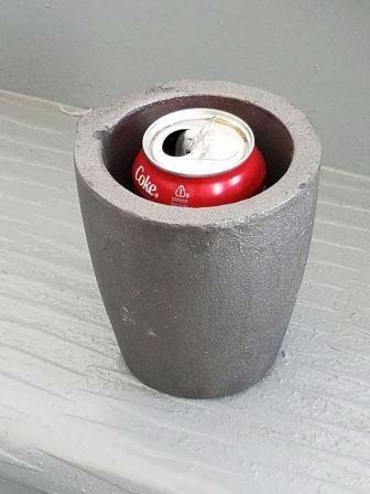 #3 4KG, Foundry Clay Graphite Crucibles with Pour Spout Cup Furnace Torch Melting Casting Refining Gold Silver Copper Brass Aluminum customer photo 2