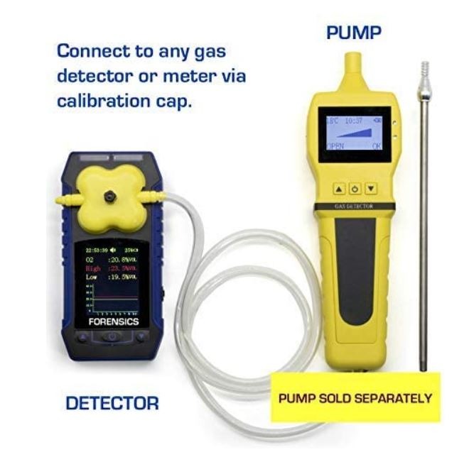 Multigas 4 Gas Monitor | with USA NIST Calibration Certificate | CO, H2S, O2, EX LEL customer photo 1
