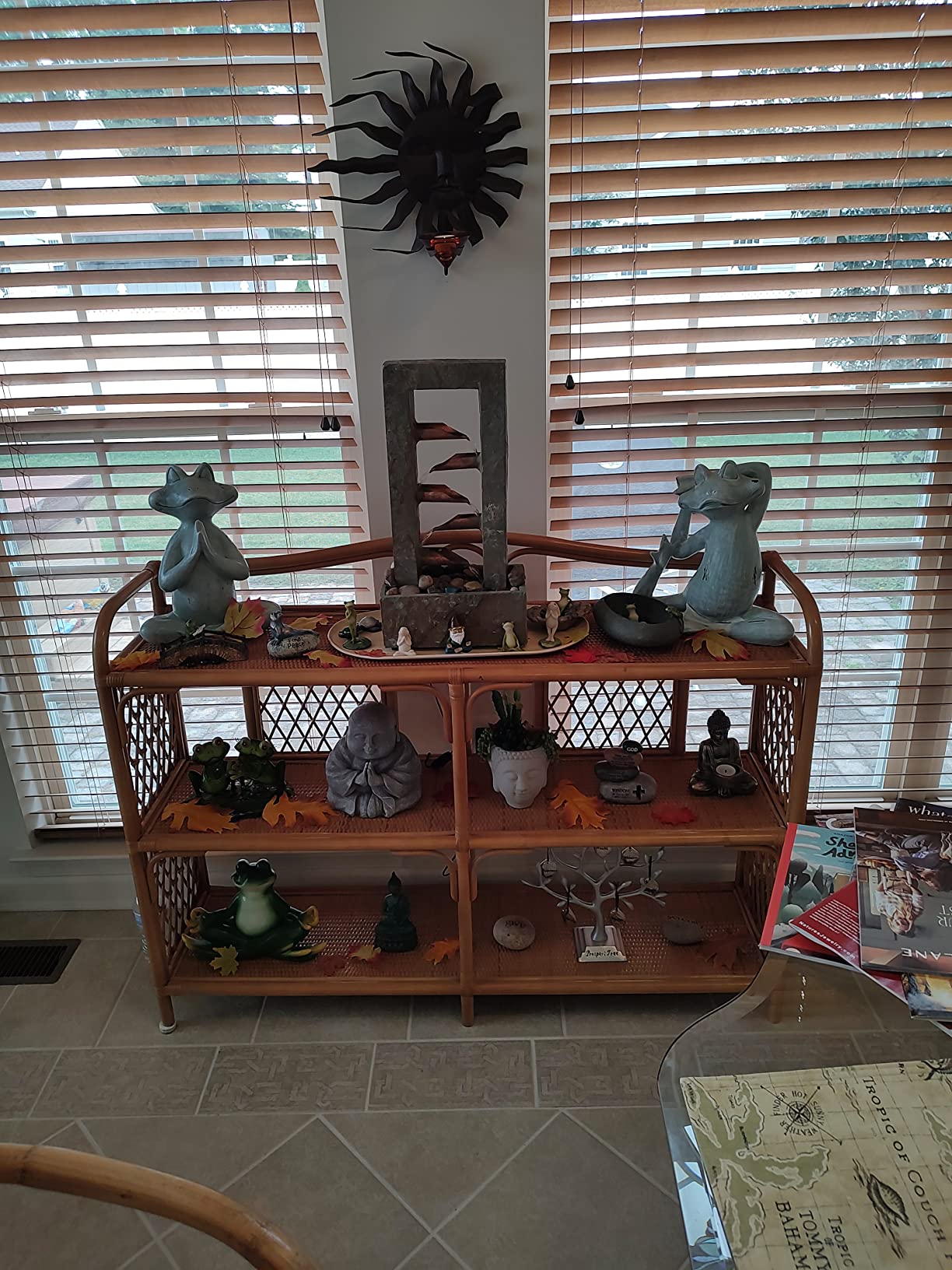 Kenroy Home Spillway Rustic Indoor Table Fountain, Slate and Copper, 19 Inch Height, 10 Inch Width, 6 Inch Depth customer photo 2