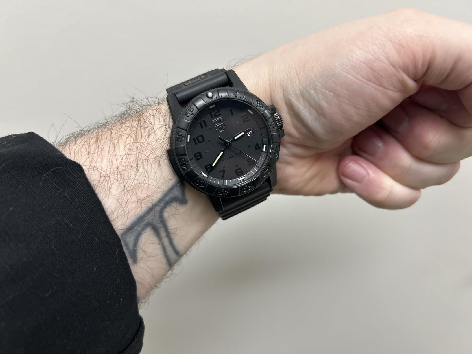 Luminox Leatherback Sea Turtle 100m Water Resistant Analog Quartz Watch customer photo 2