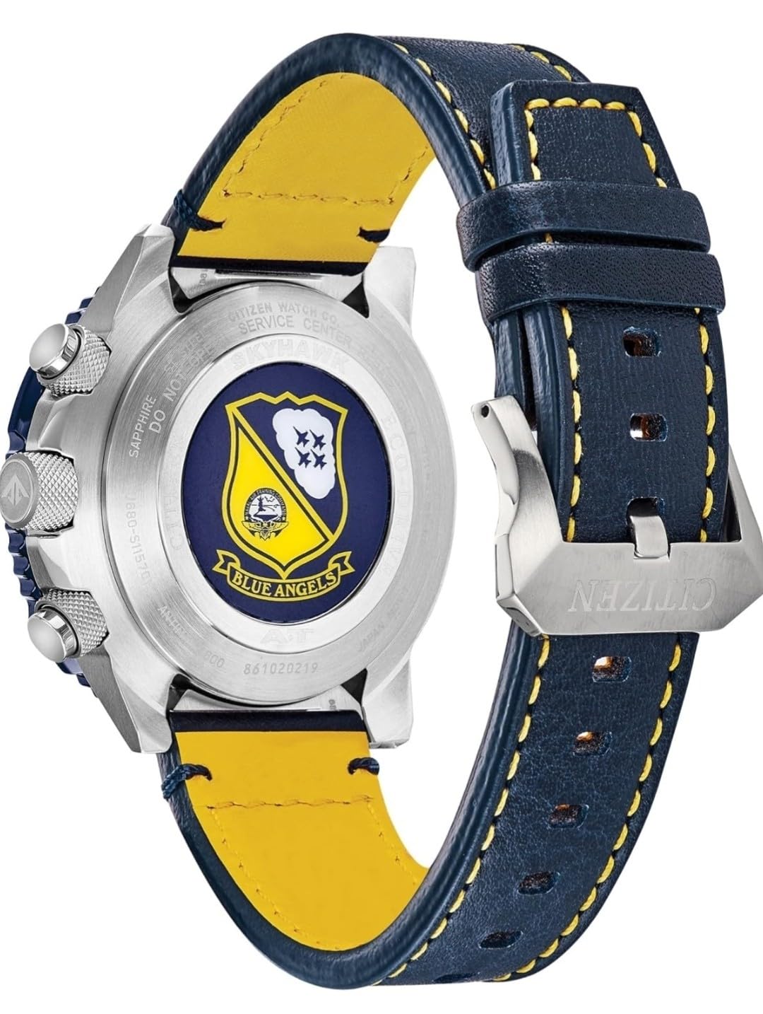 Citizen Men's Eco-Drive Promaster Air Skyhawk Atomic Time Keeping Pilot Watch, JY8078-01L customer photo 2