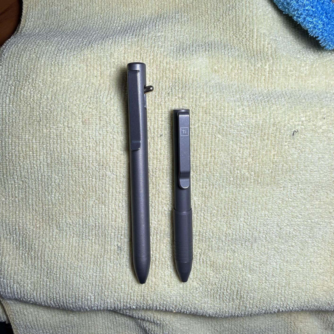BIG IDEA DESIGN Ti Pocket Pro : The Auto Adjusting EDC Pen - Titanium Stonewashed customer photo 1