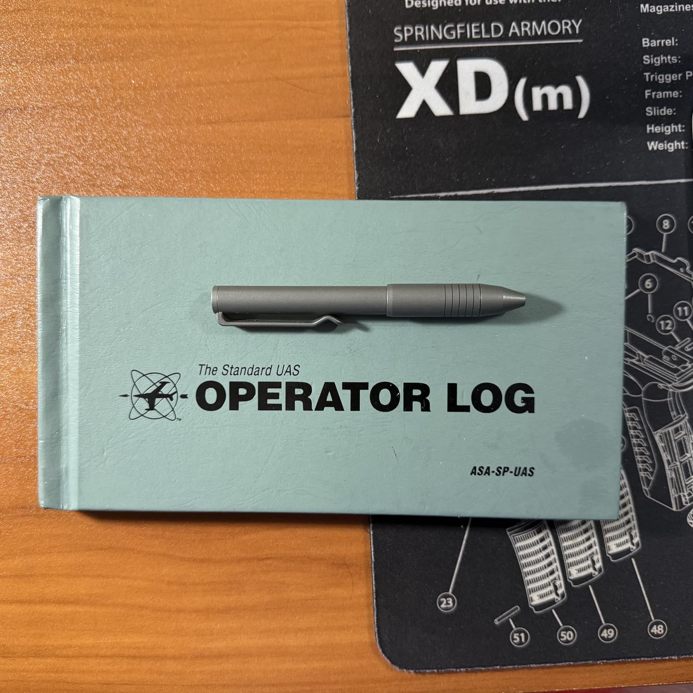 BIG IDEA DESIGN Ti Pocket Pro : The Auto Adjusting EDC Pen - Titanium Stonewashed customer photo 2
