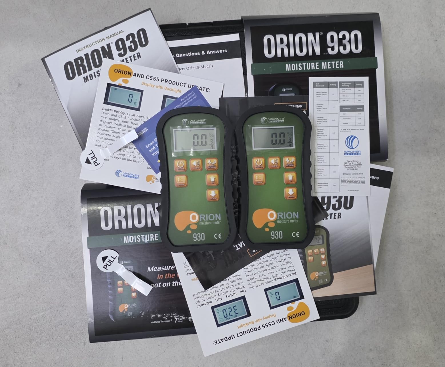 Orion 930 Pinless Wood Moisture Meter by Wagner Meters - Accurate, Non-Damaging, Dual Depth Lumber Moisture Measurement customer photo 1