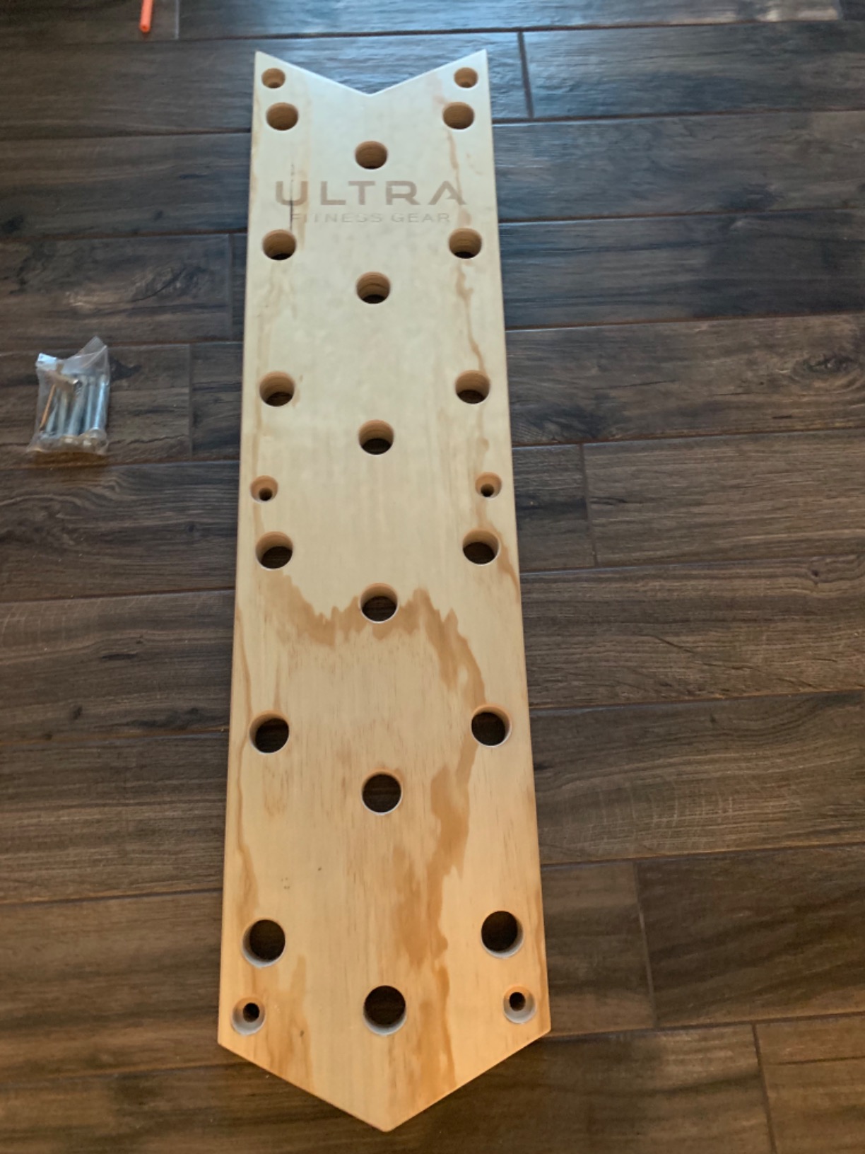 Climbing Pegboard 51 Inch, Climbing Hold Cross Training Exercise Equipment, Climbing Wall Training Ladder for Fitness, Agility and Muscle Strength customer photo 2