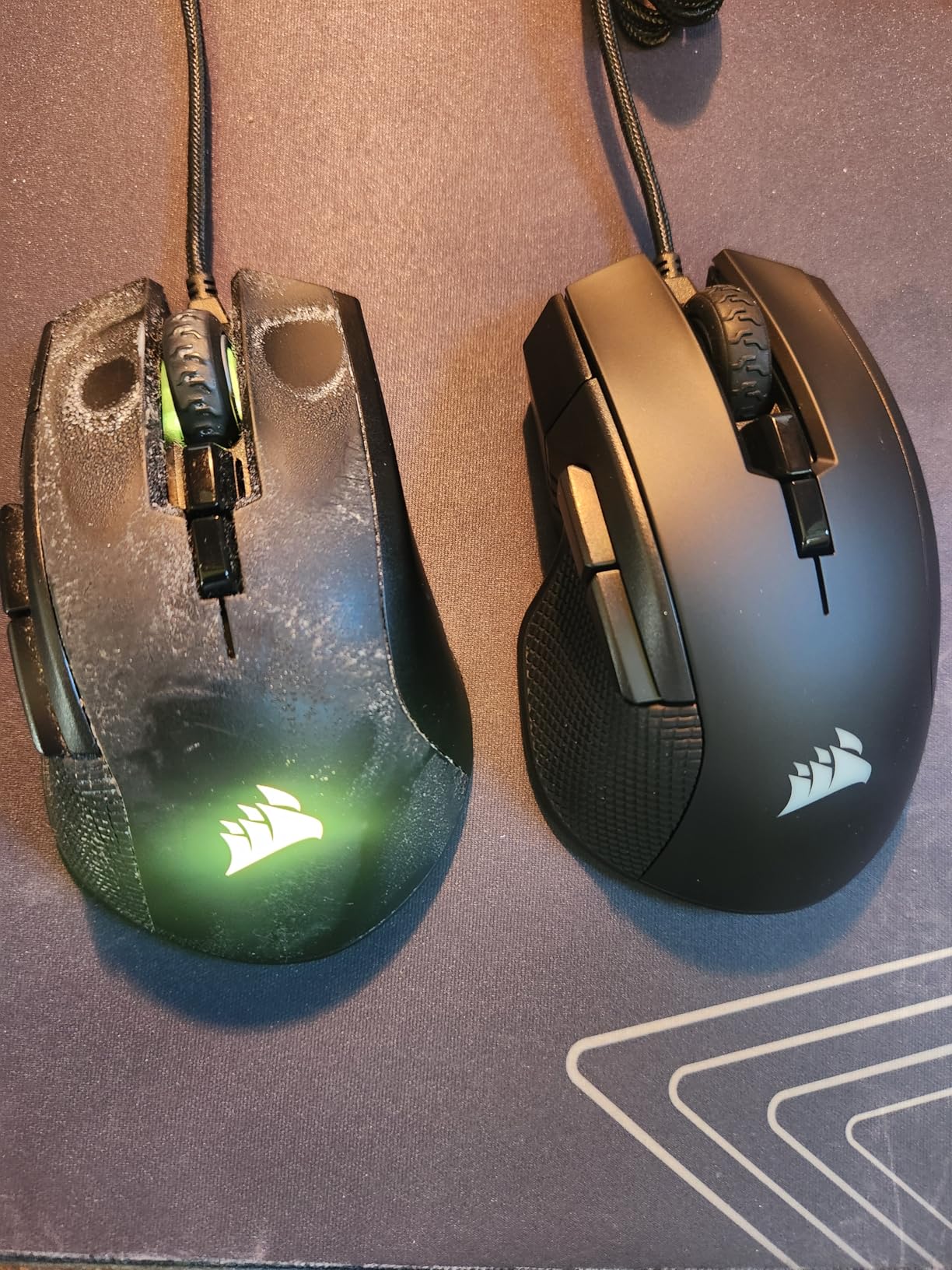 Corsair IRONCLAW RGB Wired FPS/MOBA Gaming Mouse - 18,000 DPI - 7 Programmable Buttons customer photo 1