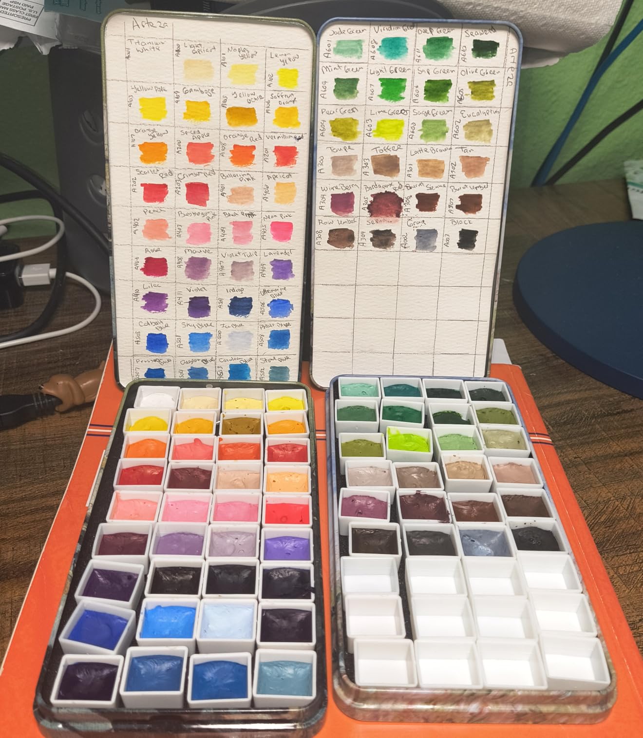 ARTEZA Watercolor Paint Set, 60 Colors in 12 ml Tubes, Highly Pigmented Watercolor Paints for Adults, Artists, Blending, Layering, Washes, Gradients, and Mixed Techniques customer photo 2
