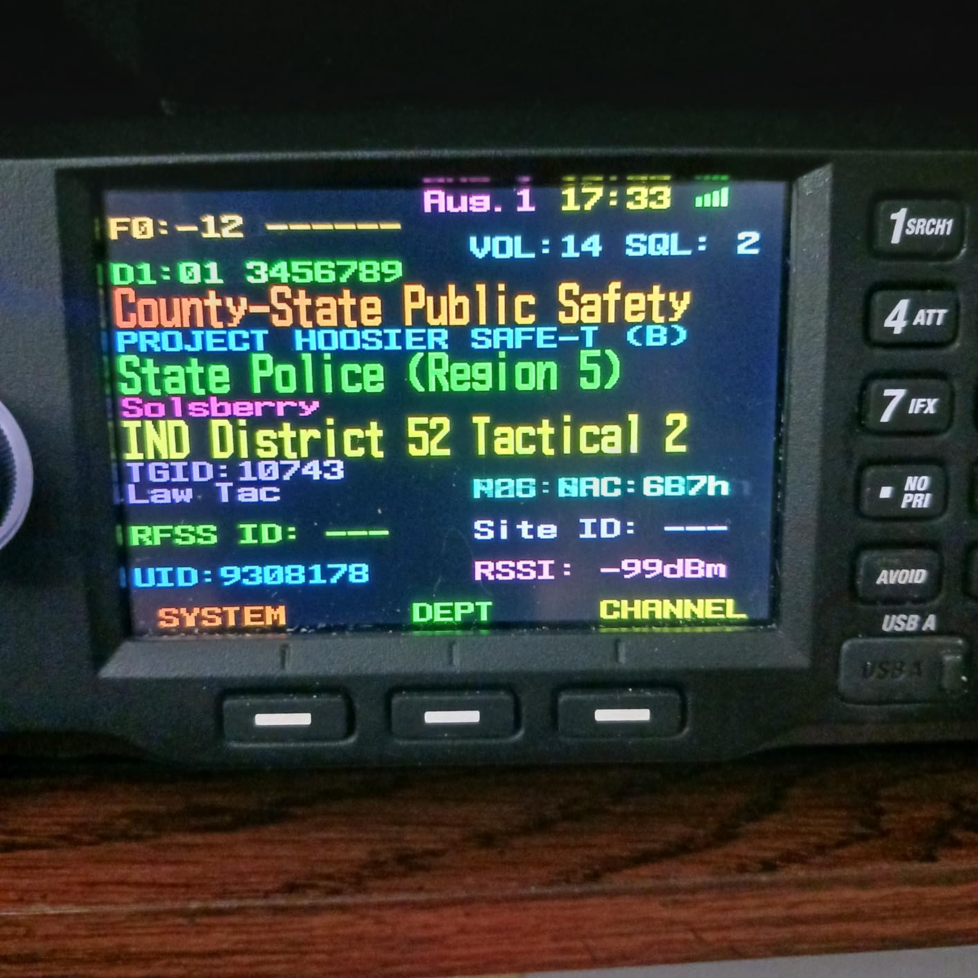 Uniden SDS200 True I/Q TrunkTracker X Base/Mobile Digital Scanner. Incredible Digital Performance. TrunkTracker X Technology Provides The Best Digital Decode Performance in The Scanner Industry. customer photo 1