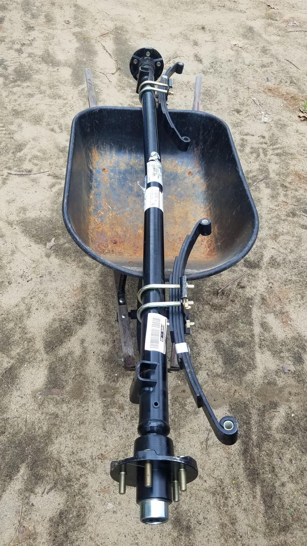 LCI Lippert 3,500LB Straight Idler Trailer Axle 72HF 58SC customer photo 1
