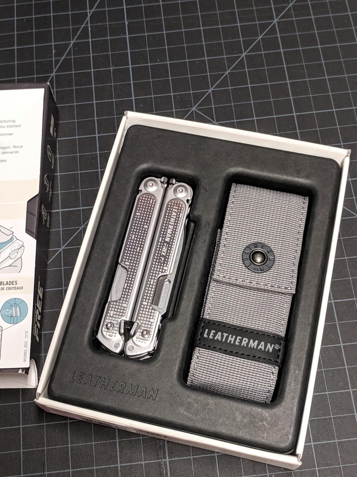 LEATHERMAN, FREE P2 Multitool with Magnetic Locking, One Size Hand Accessible Tools, Made in the USA customer photo 2