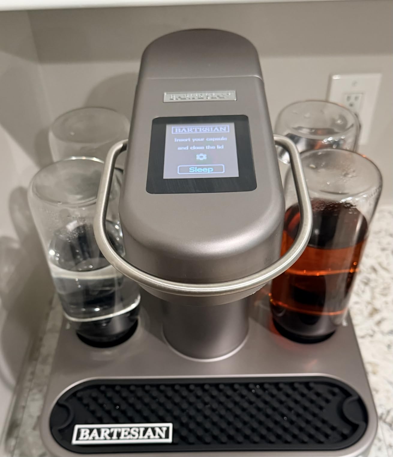 Bartesian Premium Cocktail and Margarita Machine for The Home Bar with Push-Button Simplicity and an Easy to Clean Design (55300) customer photo 2