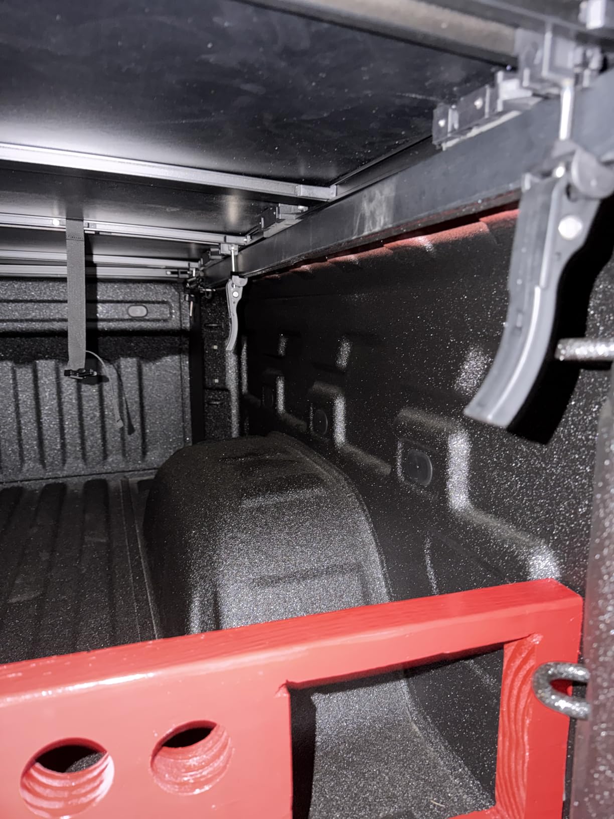 MOSTPLUS Quad Fold Soft Truck Bed Tonneau Cover Compatible for 2014-2019 Chevy Silverado/GMC Sierra 1500 (2019 Classic/Legacy ONLY) Fleetside 5.8 FT customer photo 2