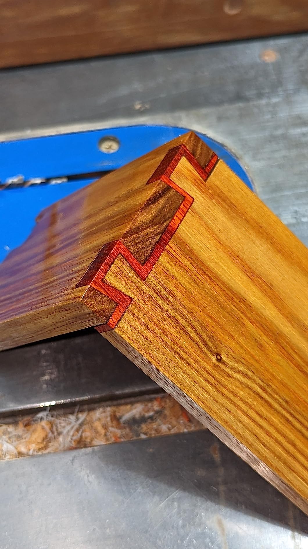 Dovetail Saw Guide - 1:6 Angle for Soft Wood - Magnetic CNC Aluminum Joinery Tool for Hand-Cut Precision, Woodworking Layout, and Marking Accuracy customer photo 2