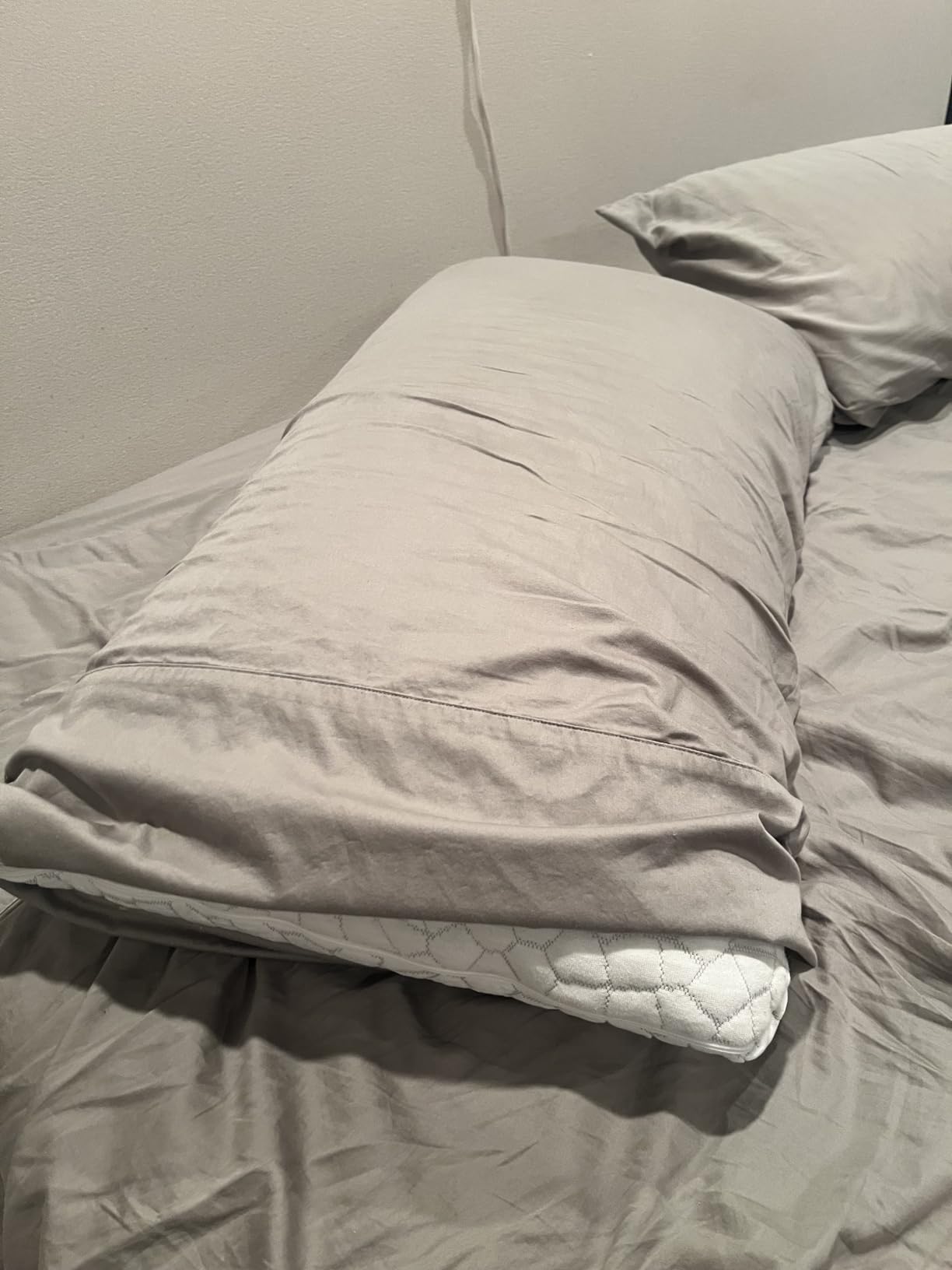 Cooling Pillow Queen Size Set of 2, CertiPUR-US Shredded Memory Foam Pillows for Sleeping customer photo 1