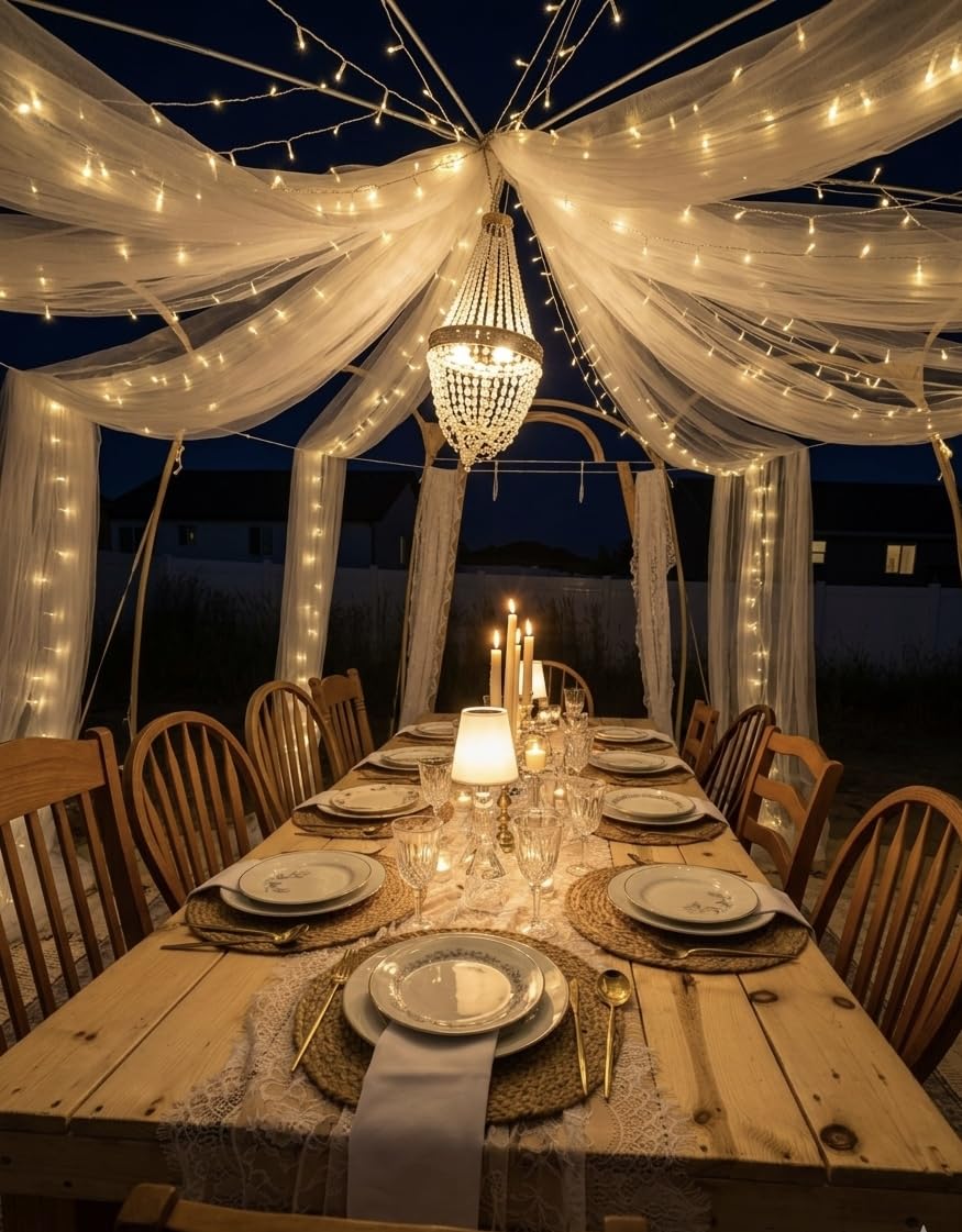 Alvantor Pop Up Bubble Tent - 12 x 12 ft Instant Igloo Tent, 8-10 Person Weather Proof Pod for Backyard Stargazing customer photo 2
