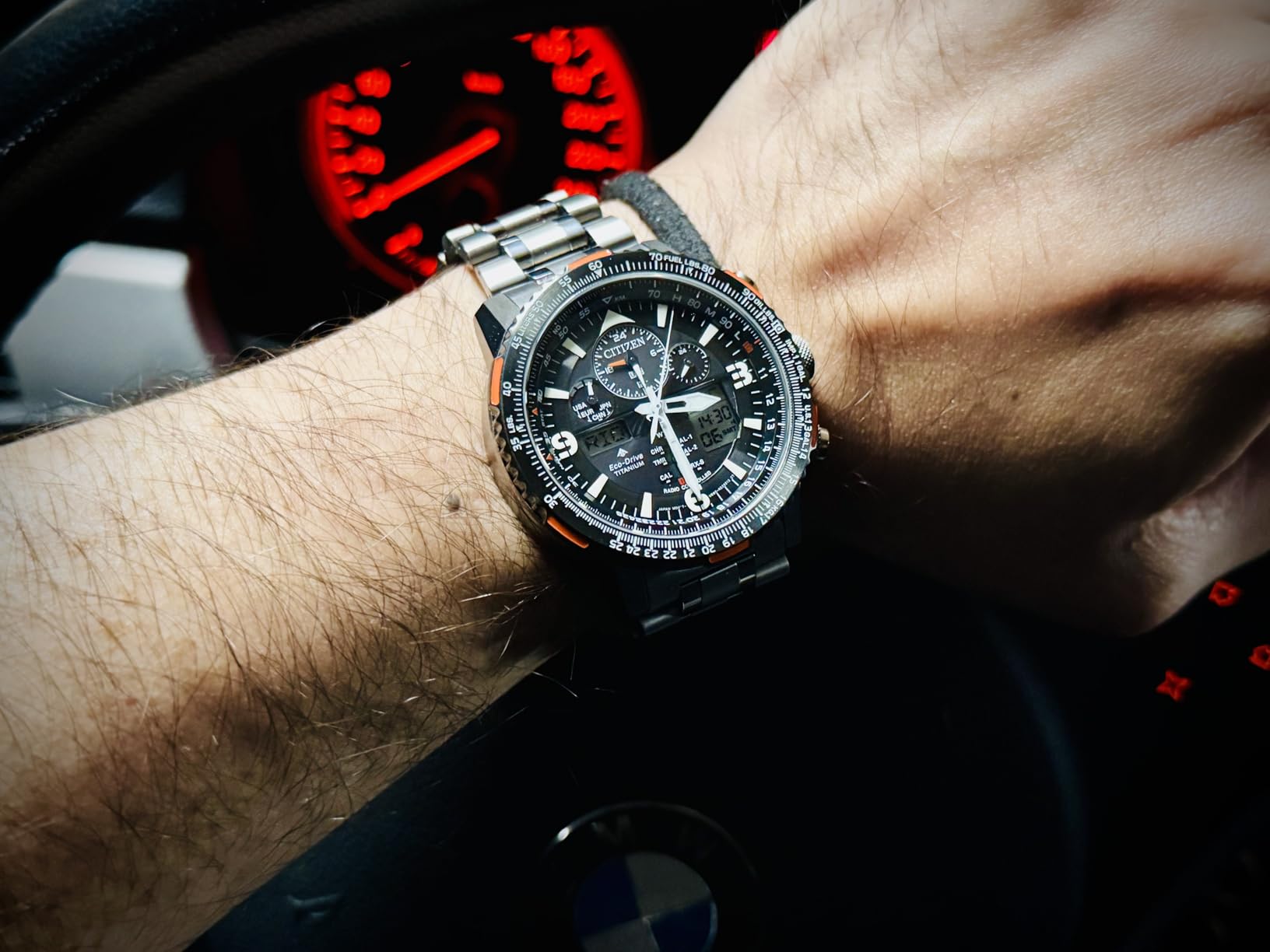 Citizen Men's Promaster Air Skyhawk Eco-Drive Pilot Watch customer photo 1