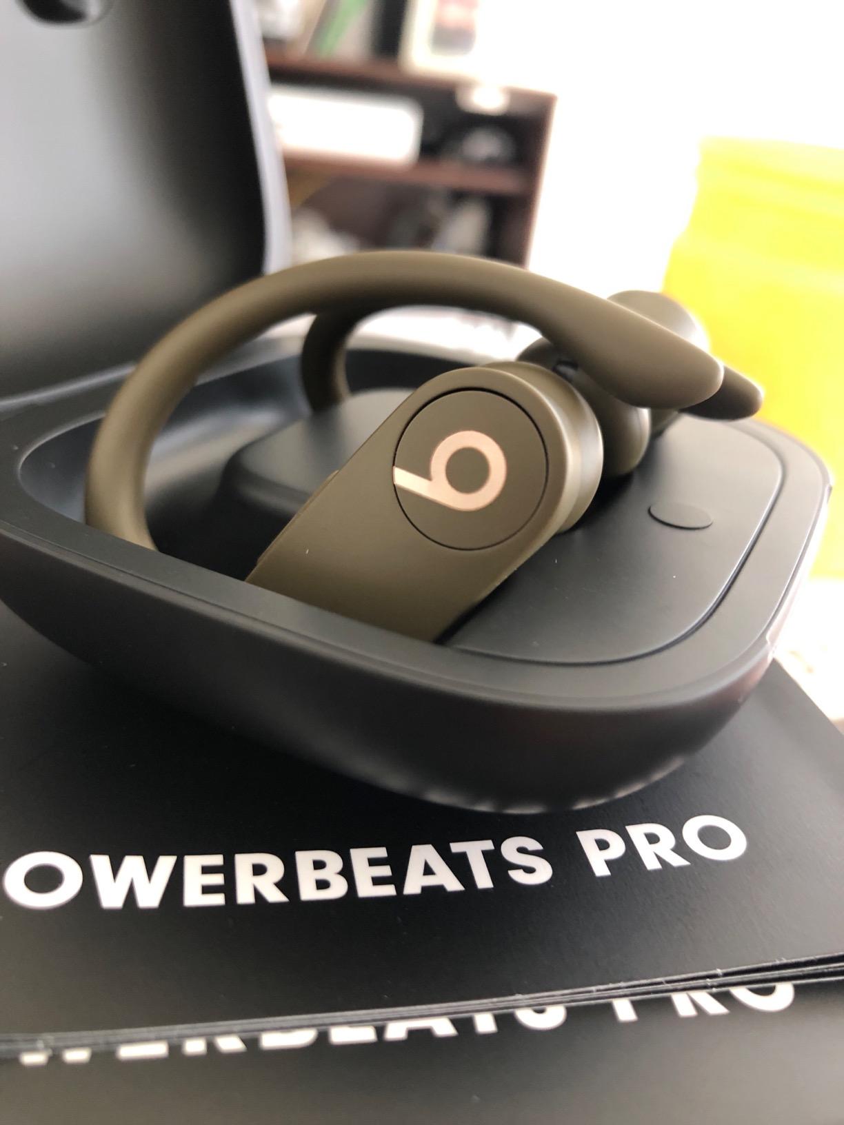Powerbeats Pro Wireless Earbuds - Apple H1 Headphone Chip, Class 1 Bluetooth Headphones, 9 Hours of Listening Time, Sweat Resistant, Built-in Microphone - Moss customer photo 2