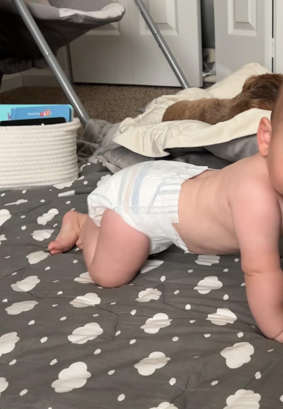 Pampers Pure Baby Diapers, Size 3 (16-28 lbs), 116, Up to 100% Leakproof, Premium Hypoallergenic Soft Diapers customer photo 2