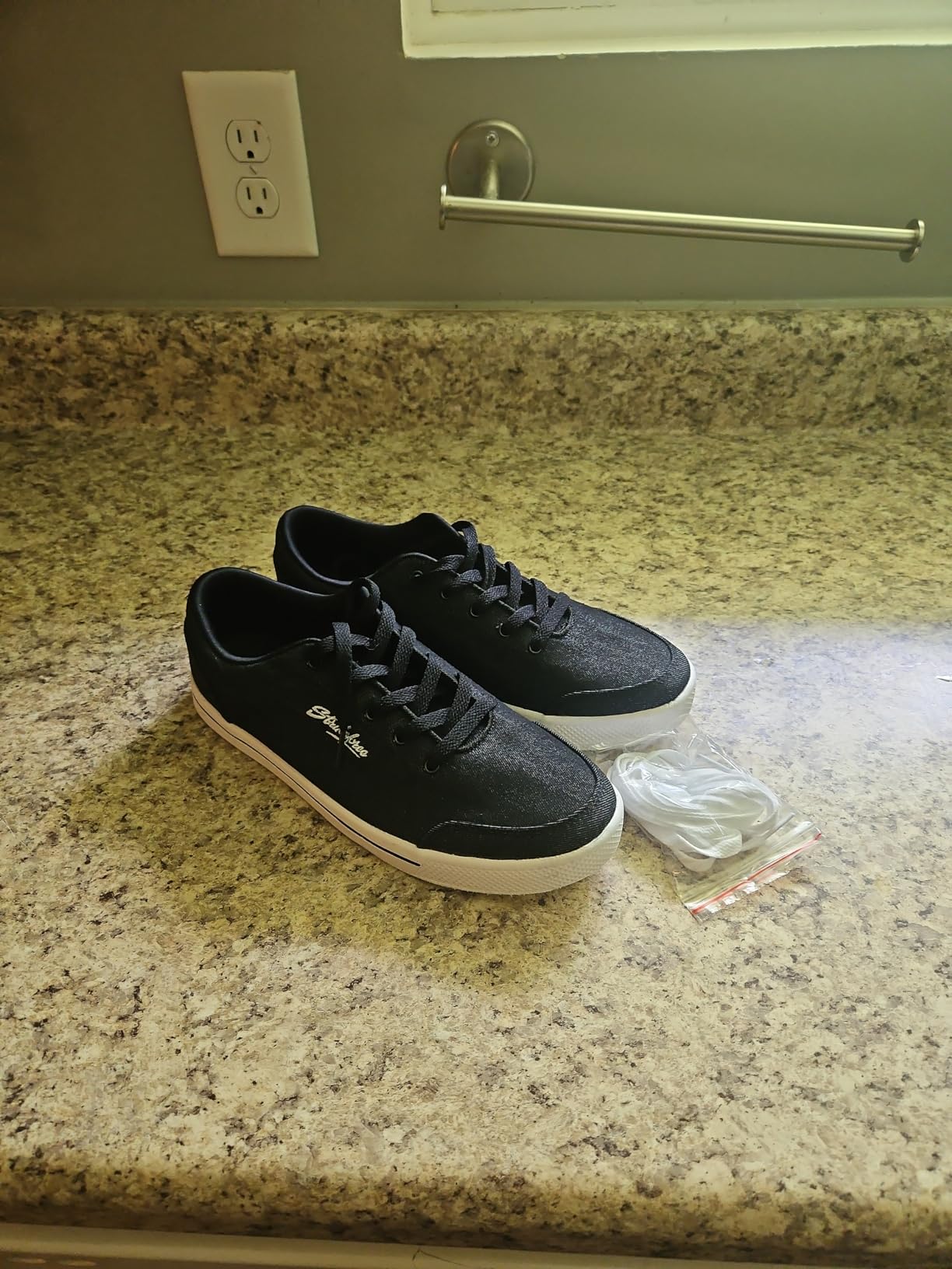Strikeforce Laguna Black/Denim Women's Bowling Shoe with FlexSlide Technology for Right or Left Handed Bowlers customer photo 2