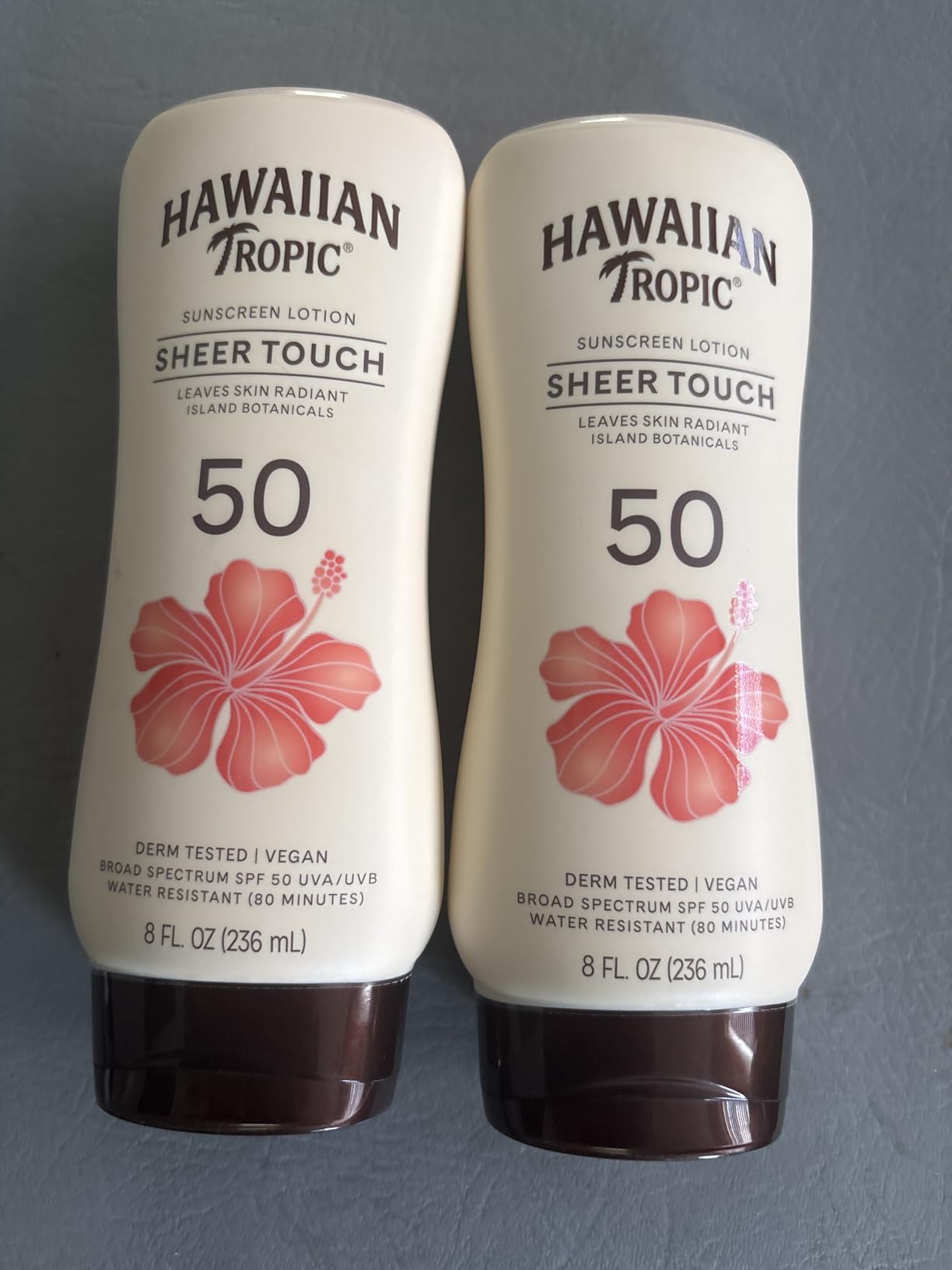 Hawaiian Tropic Sheer Touch Ultra Radiance Lotion Sunscreen SPF 50 Twin Pack customer photo 2