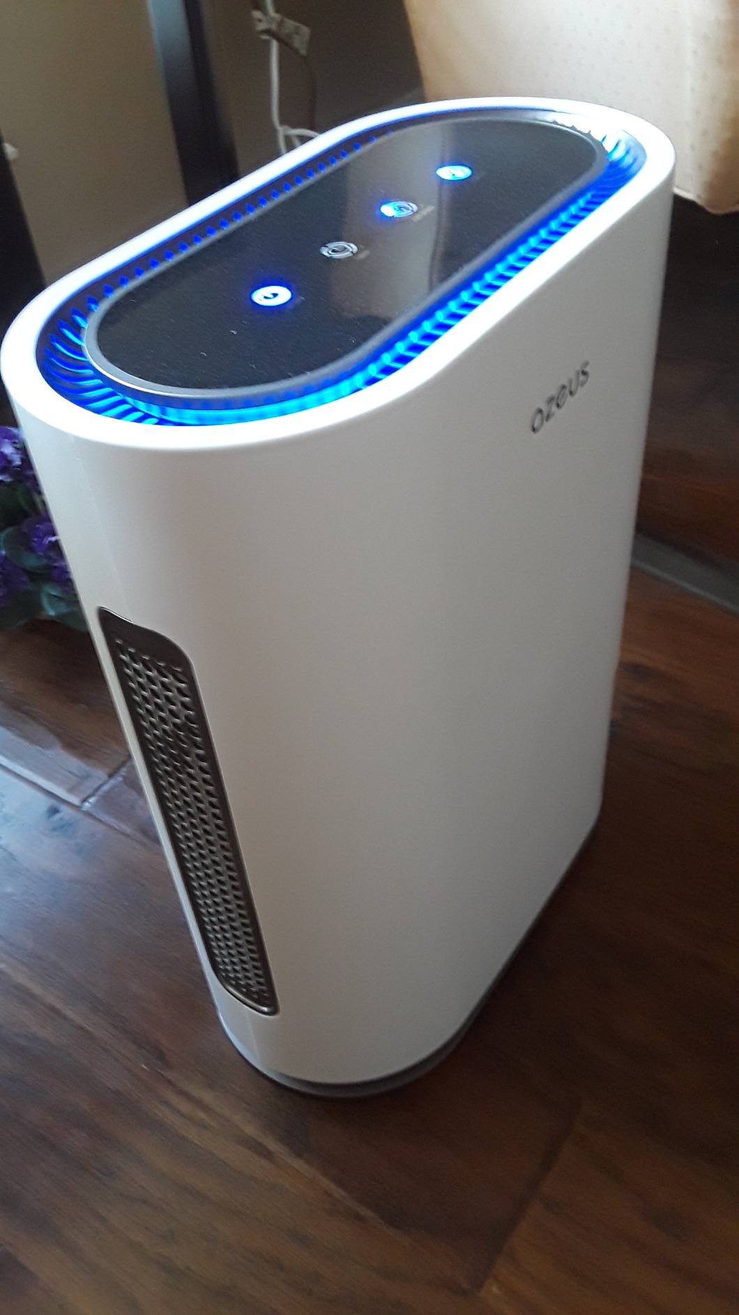 AZEUS True HEPA Air Purifier for Home, Up to 2160 sq ft Large Room, UV light | Ionic Generator | Office or Commercial Filter 99.97% Pollen Smoke Dust Pet Dander Auto Mode Sensor customer photo 2