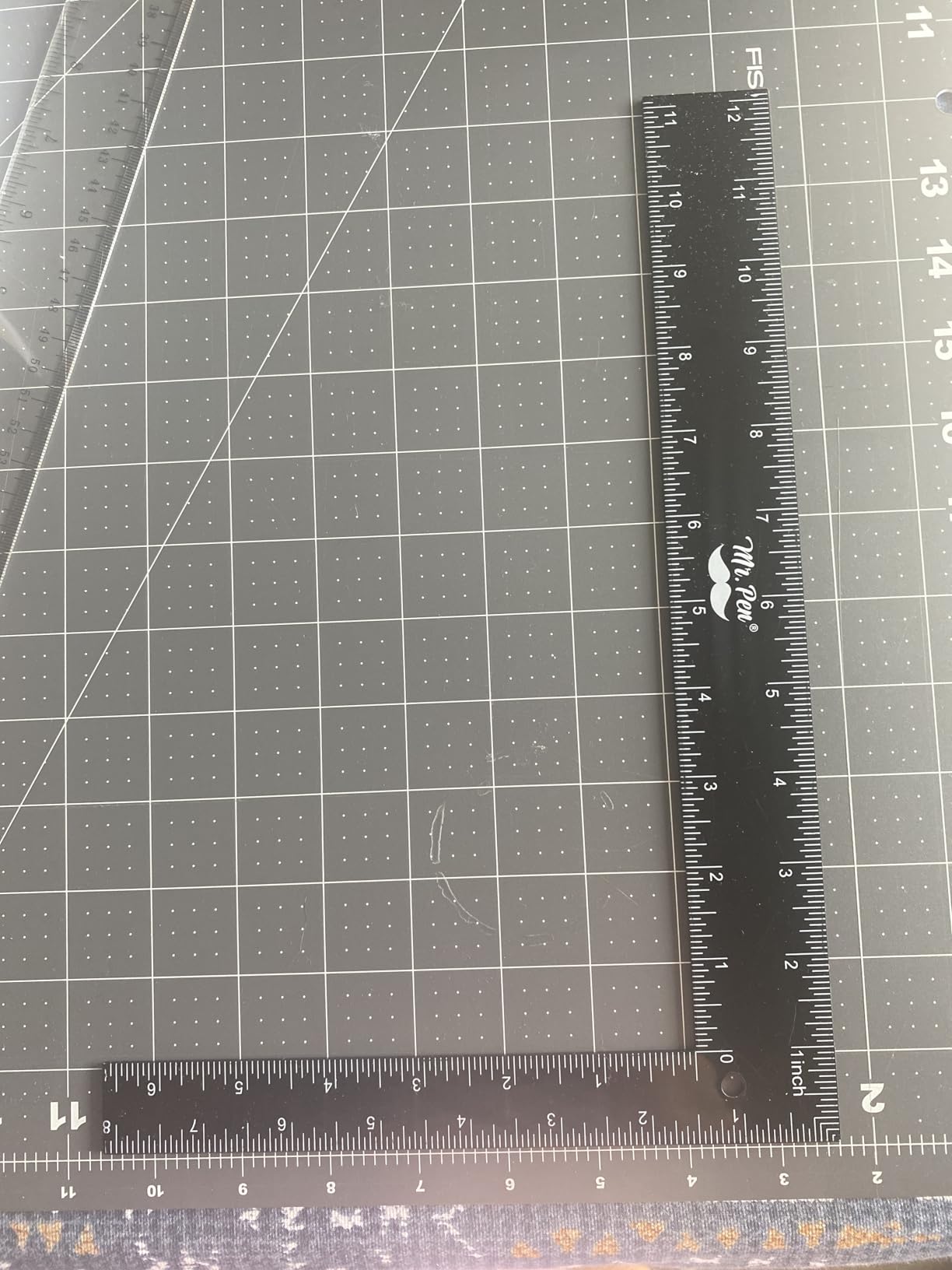 Mr. Pen- Metal Carpenter Square, 8 x 12 Inch, L-Square with Imperial & Metric Measurements, 1/16
