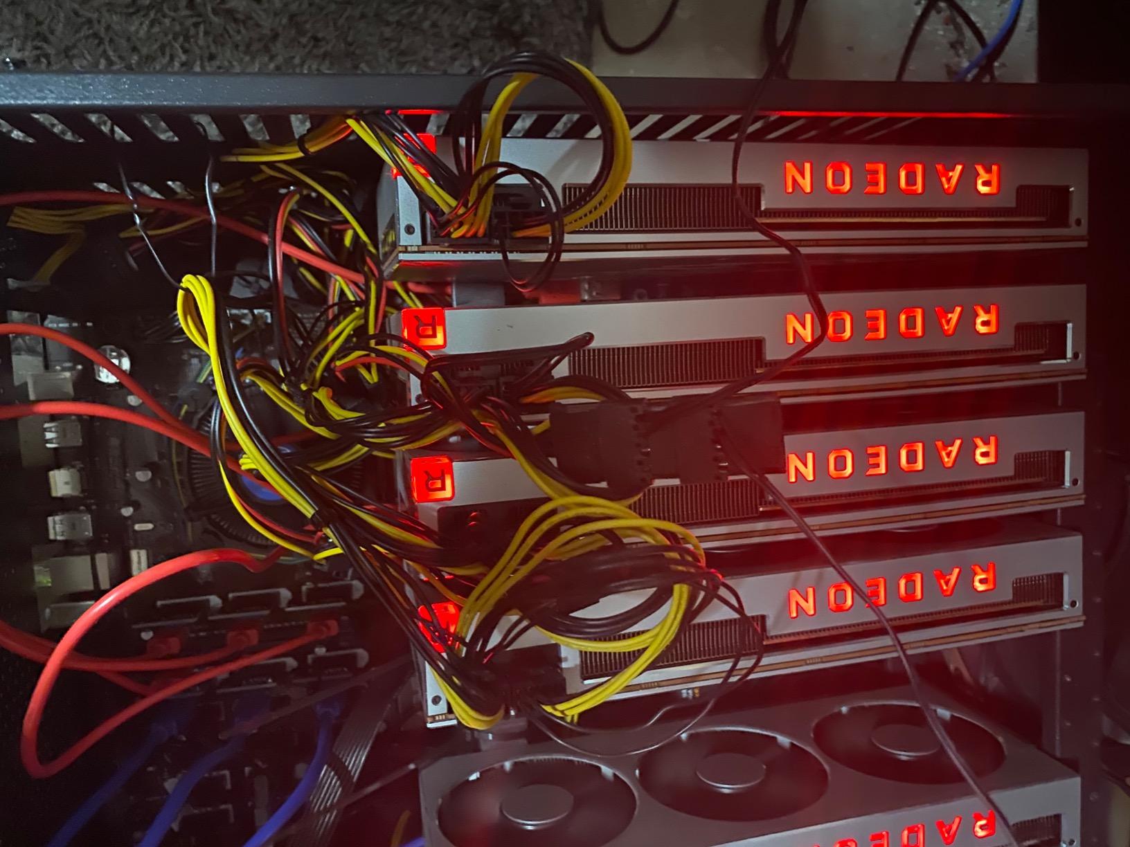HVVH 20+4 Pin Silent Noise Reduction Miner/PC GPU ATX 1600W Power Supply 87 Plus Gold Designed for US Voltage 110V 1600w Mining ETH PSU Max Support 8 Graphics customer photo 1