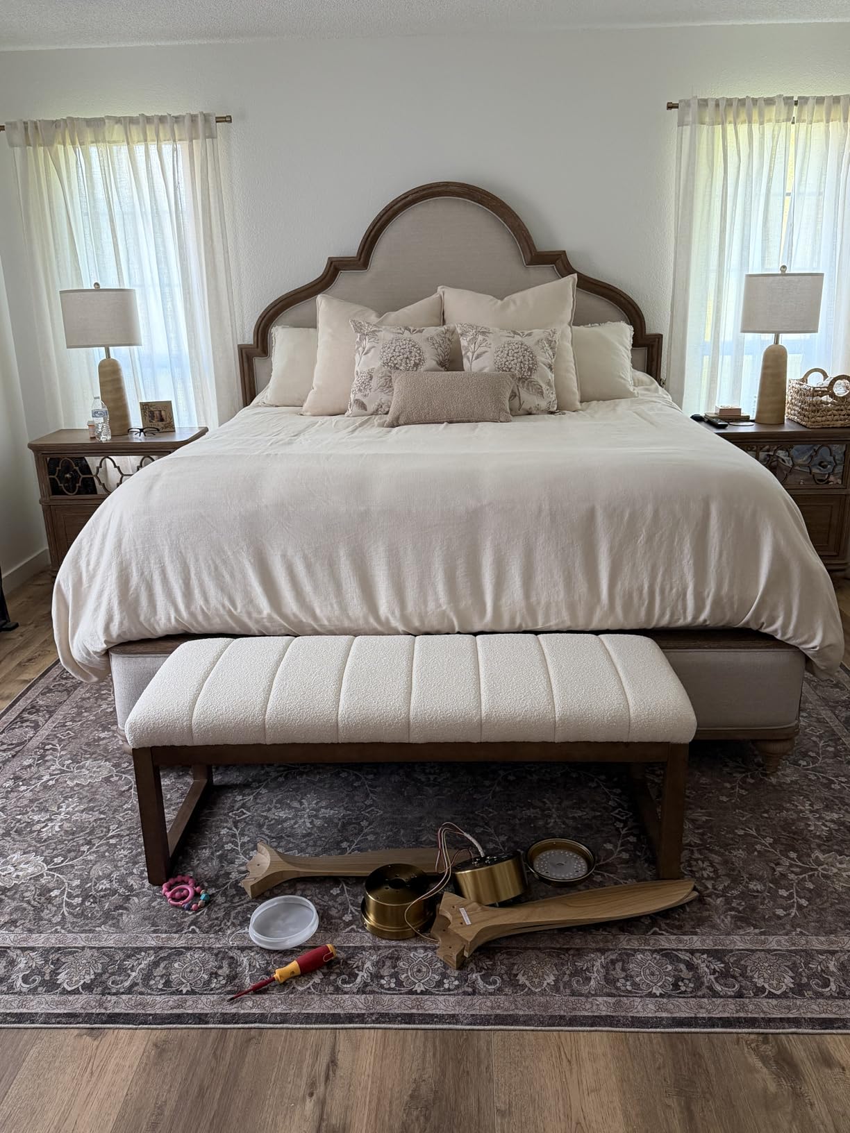 Bedsure Comforter Duvet Insert - Quilted Comforters Queen Size, All Season Duvet customer photo 1