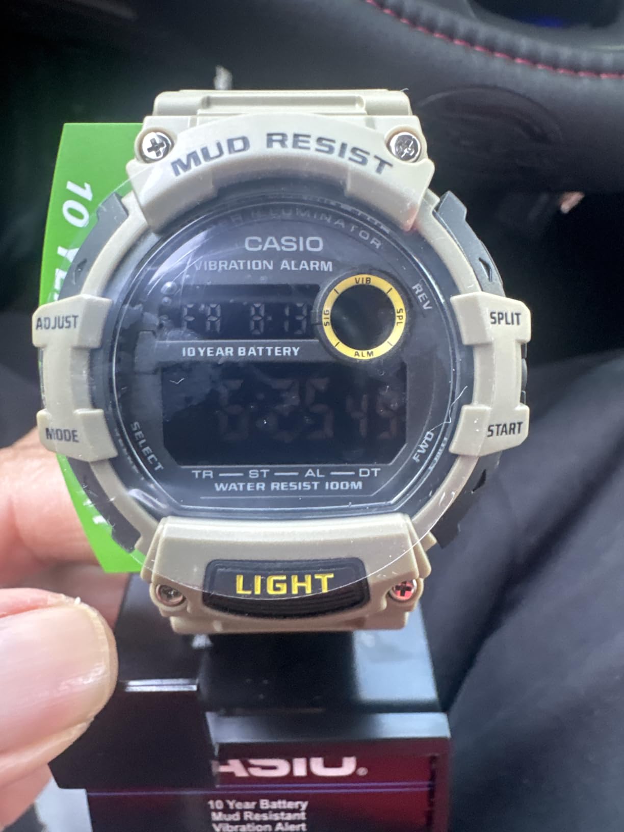 TRT110H Series | Digital Watch | 100M WR | 1/100 SEC Stop Watch | LED Light | Mud Resistant | Low Temp Resistant | Auto Calendar | Dual Time | Vibration/Daily Alarm | 10 Year Battery customer photo 1