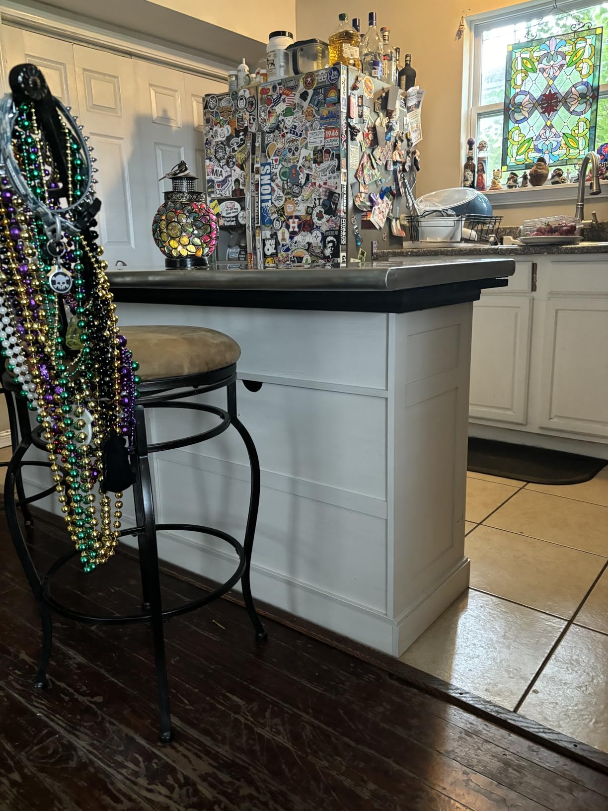 Hally Stainless Steel Table for Prep & Work 24 x 60 Inches NSF Commercial | Metal Heavy Duty Workbench, Adjustment Undershelf, for Kitchen, Restaurant, Home, Hotel, Garage, Pizza Oven, Galvanized Legs customer photo 2