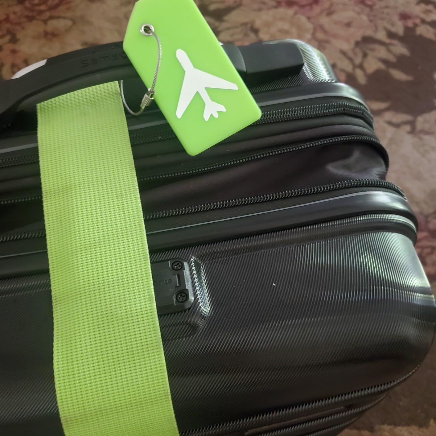 Samsonite Omni 2 Global Carry-On Spinner Luggage - Compact Size For International Travel - Airline-Approved - Features Expandable Polycarbonate Shell, 360° Wheels, USB Power Hub - Nova Teal customer photo 2