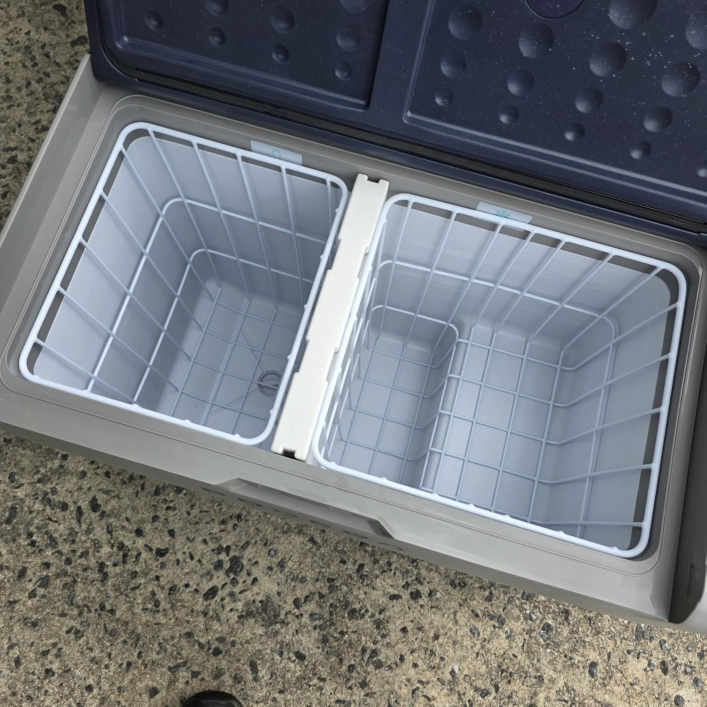 BODEGACOOLER 12 Volt Portable Refrigerator,53 Quart Car Fridge Dual Zone -4℉-68℉,50L Car Freezer APP Control,Electric Compressor Cooler 12/24V DC and 100-240V AC for RV,Camping,Travel,Truck,Vehicles customer photo 2