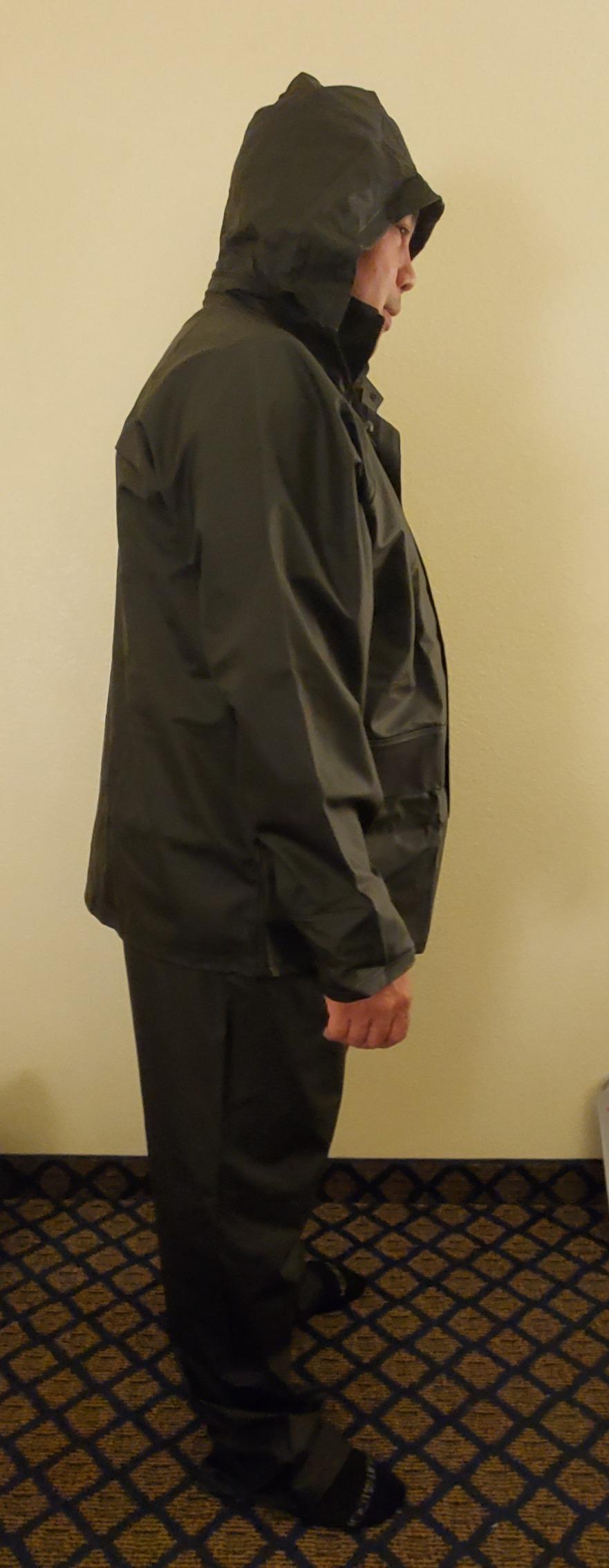 Rain Suits for Men Waterproof Rain Jacket Coat Pants Heavy Duty Women Fishing Rain Gear Workwear customer photo 2