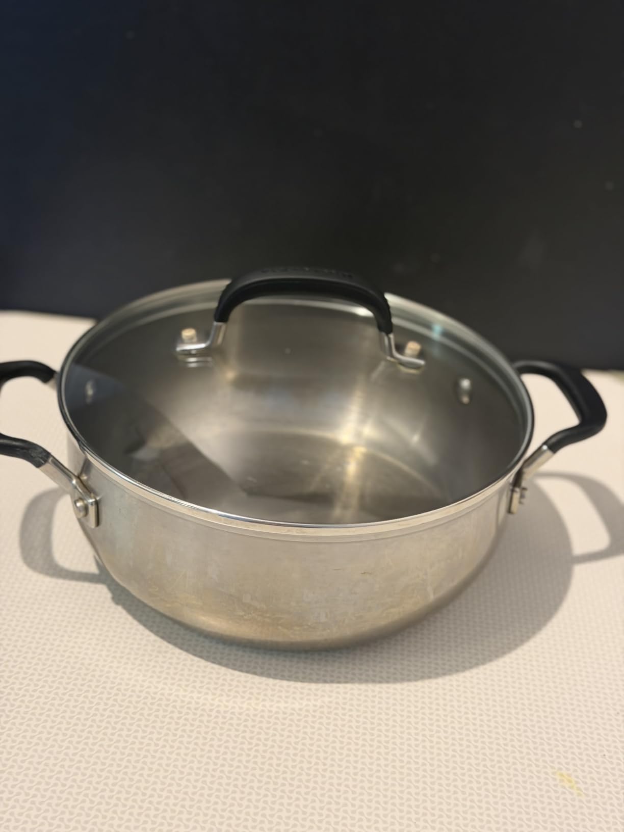 KitchenAid Stainless Steel 3-Ply Base Induction Casserole with Lid, 4 Quart, Brushed Stainless Steel customer photo 1