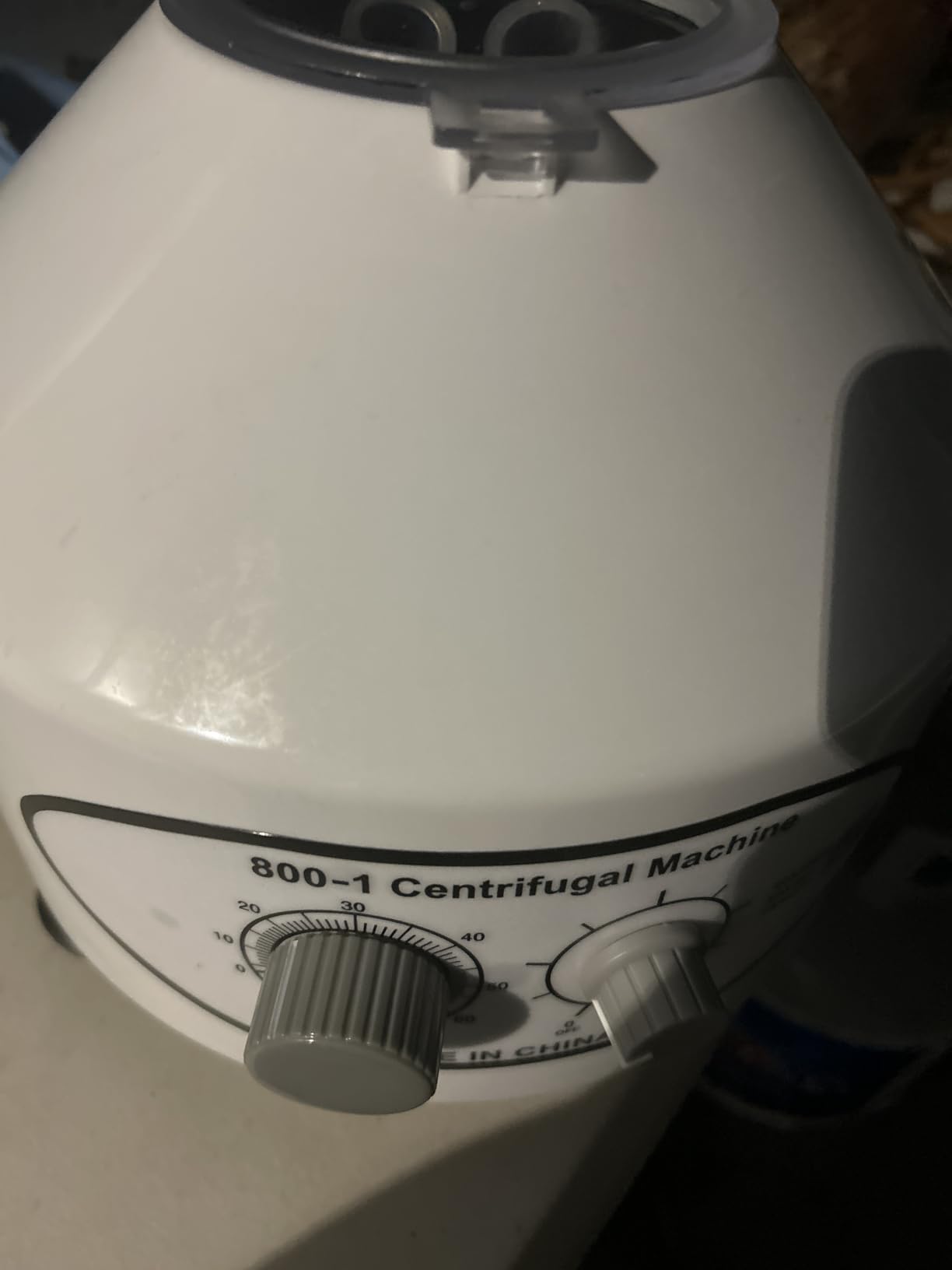 Desktop Electric Lab Laboratory Centrifuge Machine Lab Medical Practice w/Timer and Speed Control - Low Speed,4000 RPM, Capacity 20 ML x 6-110v by CALU LUKY customer photo 2