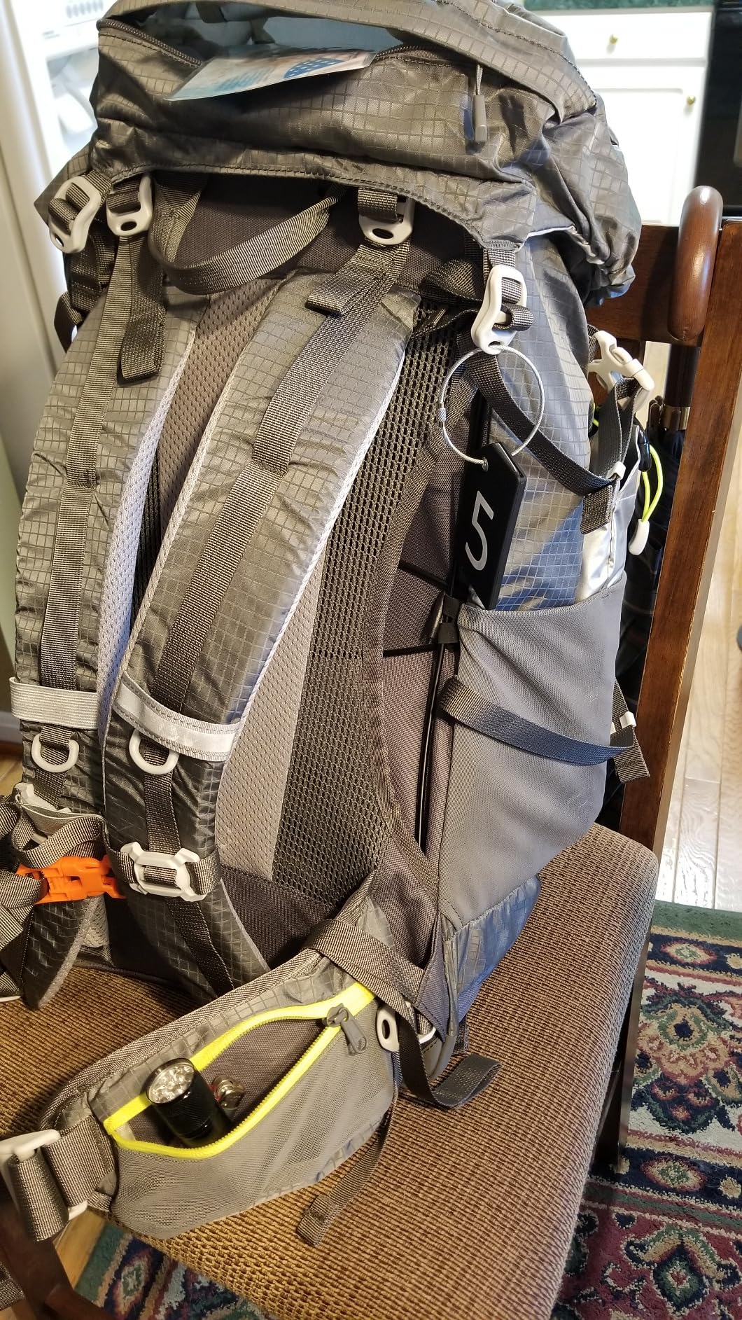 N NEVO RHINO Internal Frame Hiking Backpack 50/60/65/70/80L, Mountain Climbing Camping Backpack Daypack Waterproof Rain Cover | Mountain Climbing, Camping Backpack, Daypack, Waterproof, Rain Cover customer photo 1