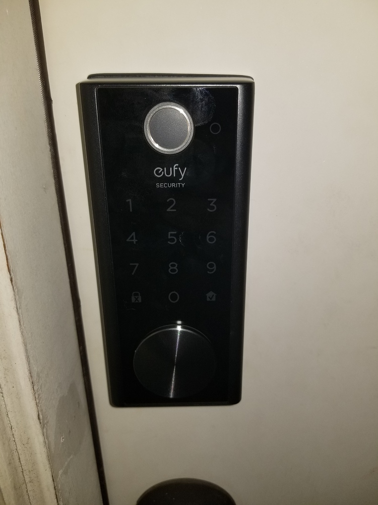 eufy Security Smart Lock S230, Keyless Fingerprint Lock for Front Door, Easy Installation, Built-in Wi-Fi, Reliable App for Remote Access, One-Year Battery Life, BHMA Certified, IP65 Weatherproof customer photo 1