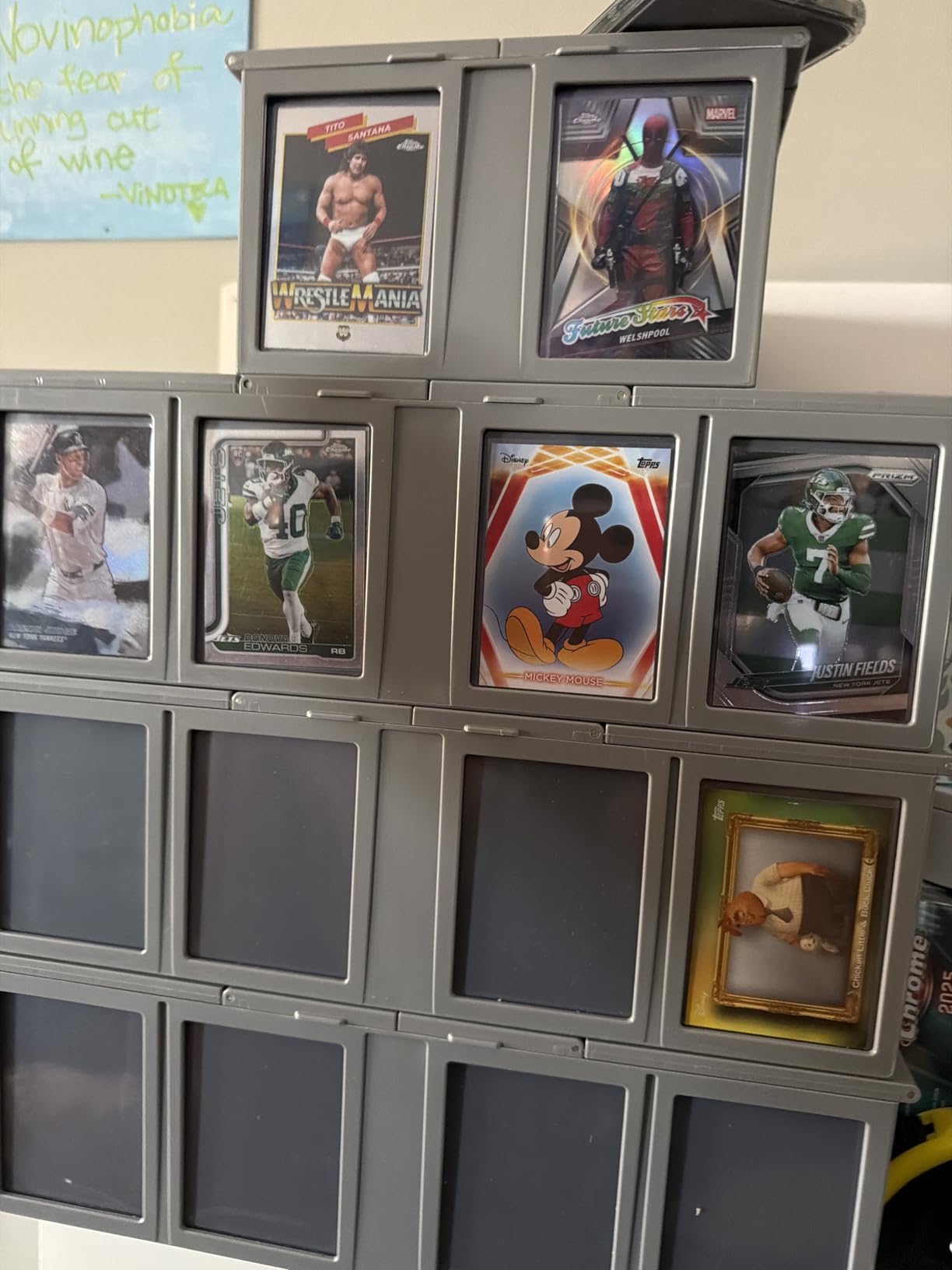 BCW Collectible Card Bin - Single Gray | Storage Box for Trading Cards | Holds 3200 Cards | Includes 4 Card Storage Partitions | Loose Trading Card Storage for Pokemon, MTG, and Sports Cards customer photo 1