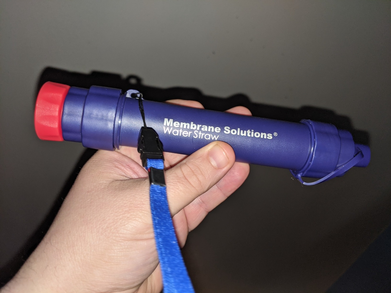 Membrane Solutions Water Filter Straw S2, NSF/ANSI 42&372&401 Certified, 4-Stage 0.1 μm Portable Water Purifier with Replaceable Filter, 5,000L Capacity for Camping, Hiking, Survival and Emergency- 4P customer photo 2