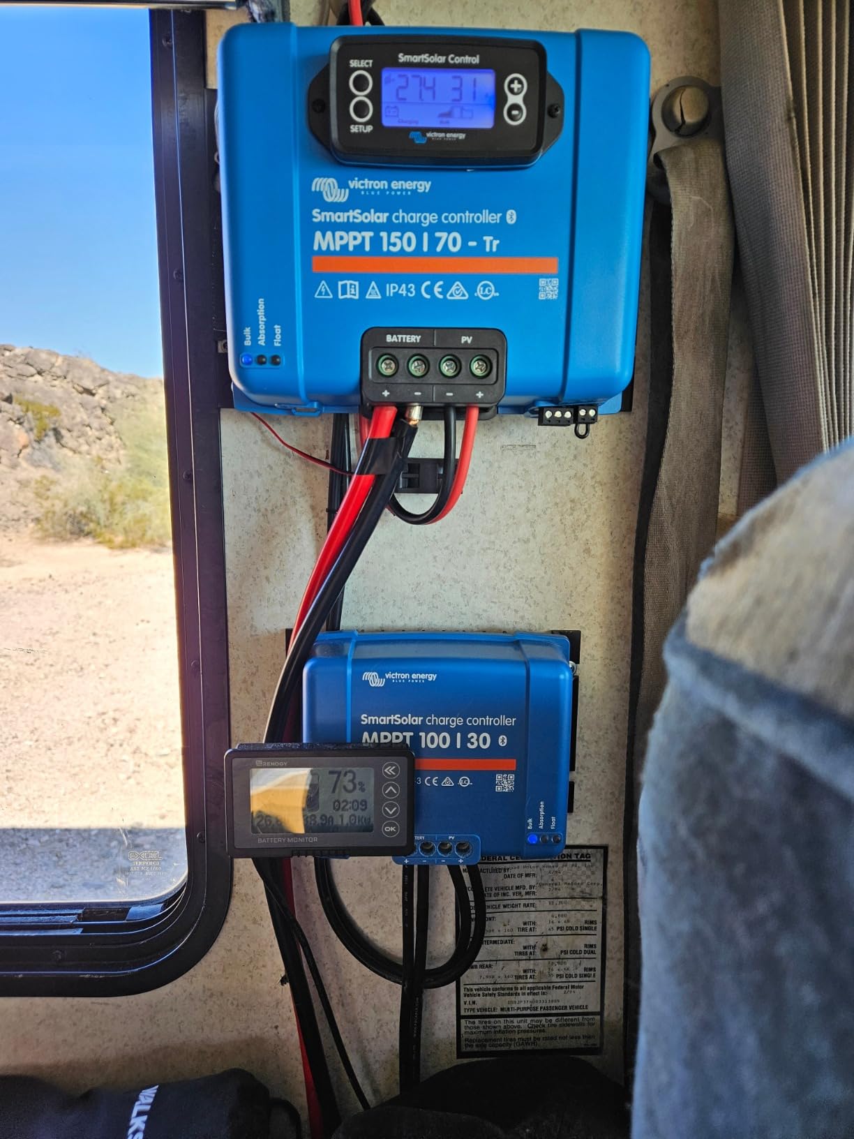 Victron Energy SmartSolar MPPT Tr Solar Charge Controller (Bluetooth) - 150V, 70 amp, 12/24/36/48-Volt customer photo 2