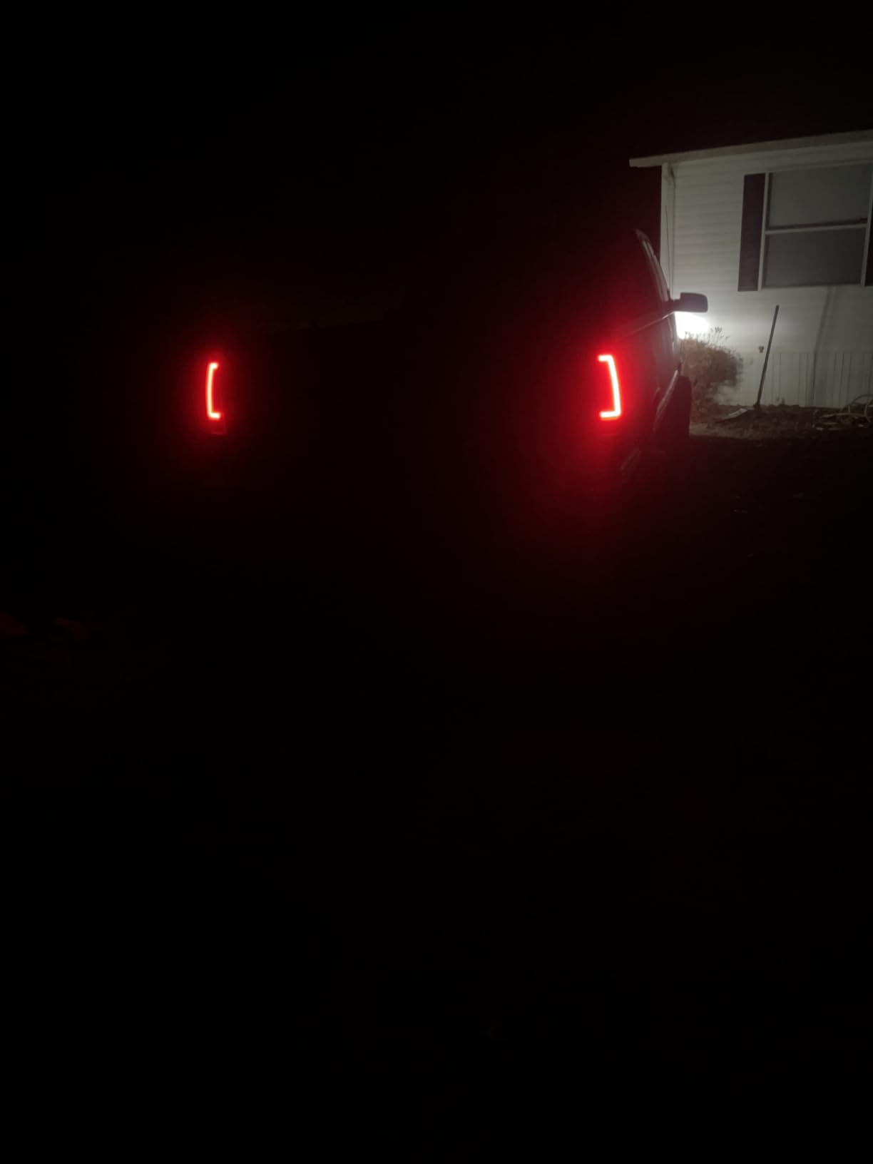 AmeriLite for 1988-1999 Chevy GMC C/K Pickup Truck Silverado Suburban C-Type LED Tube Clear Matte Black Replacement Tail Lights Set - Passenger and Driver Side customer photo 2