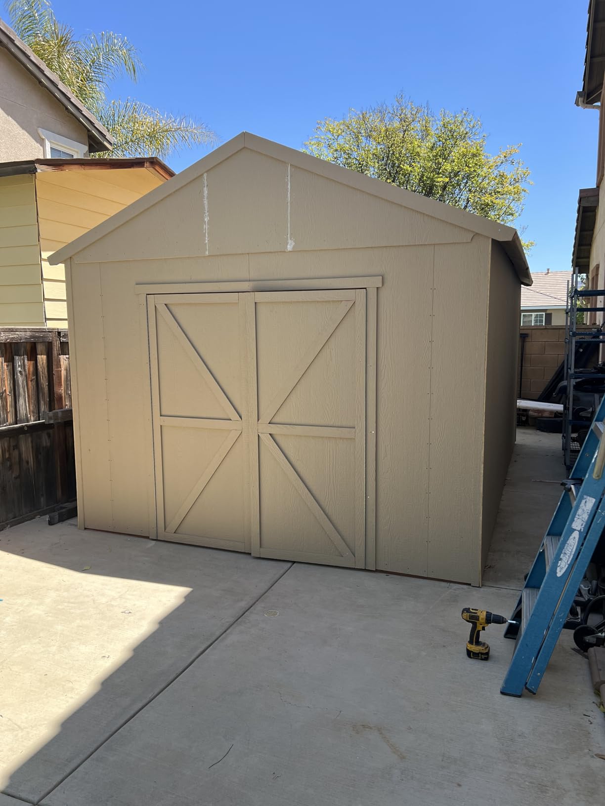 Handy Home Products Rookwood 10x18 Do-It-Yourself Wooden Storage Shed- Does not Include Floor kit, Paint, or Roofing Shingles customer photo 2