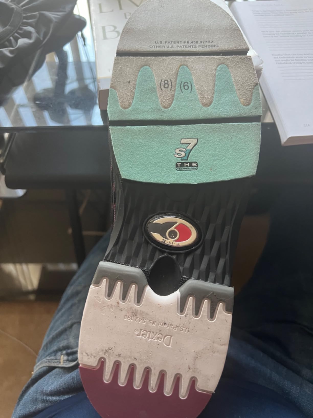 Men's THE C9 Knit BOA Bowling Shoes - Available in Medium and Wide Width - Interchangeable Slide Soles and Heels - Made for Both Left and Right Handed Bowlers customer photo 2