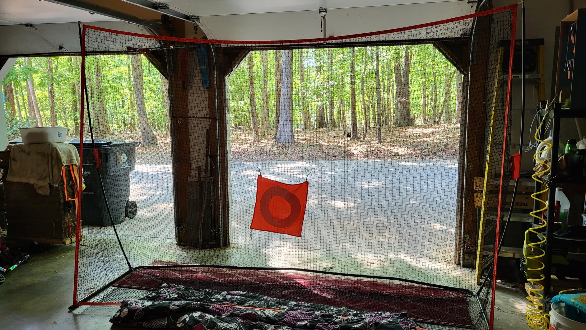 Golf Practice Hitting Net - Choose Between Huge 10 x 7 ft or 7 x 7 ft Nets - Personal Driving Range for Indoor or Outdoor Use - Designed by Golfers for Golfers customer photo 2