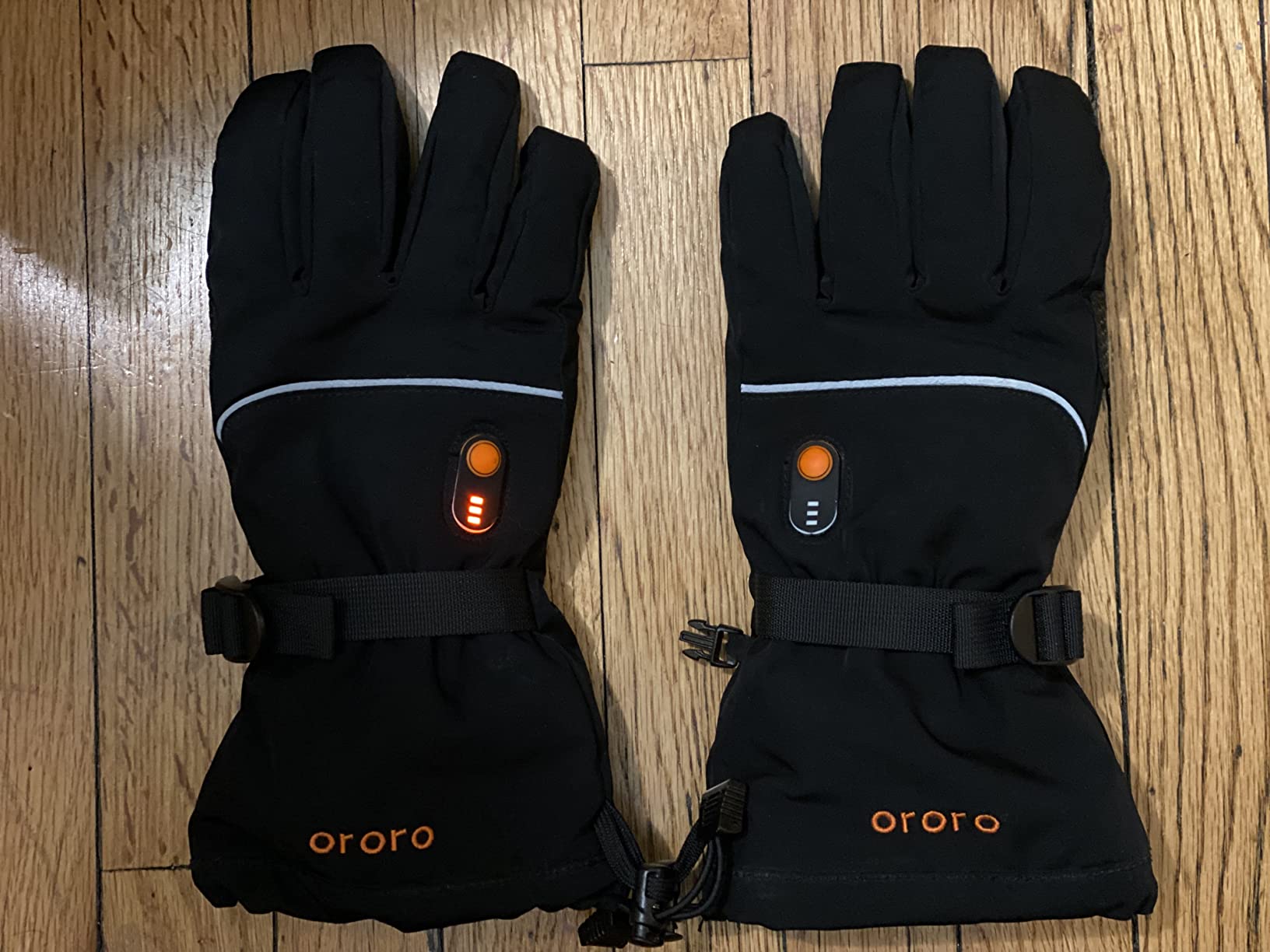 ORORO Heated Gloves for Women and Men, Rechargeable Heated Motorcycle Ski Gloves with Battery customer photo 1