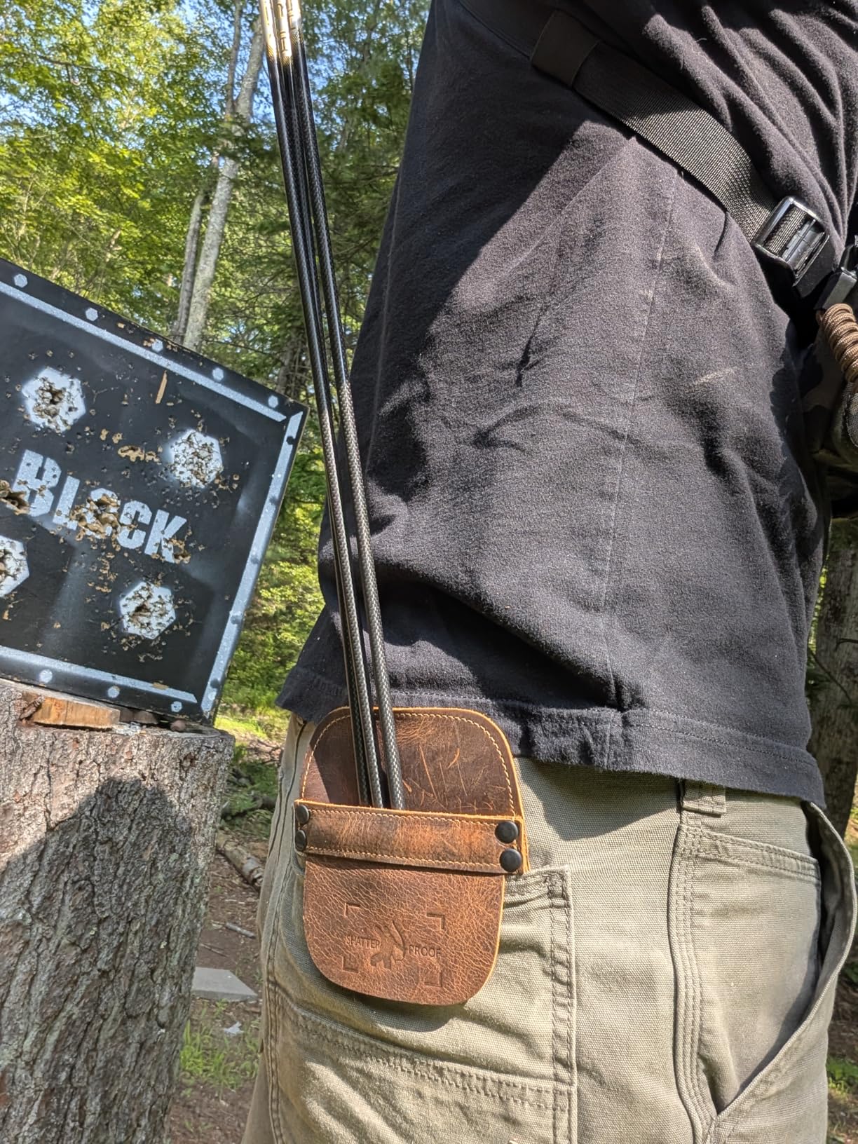 Grab n GO Pocket Quiver for Archery | 3 Colors | Pocket Quiver ... customer photo 1