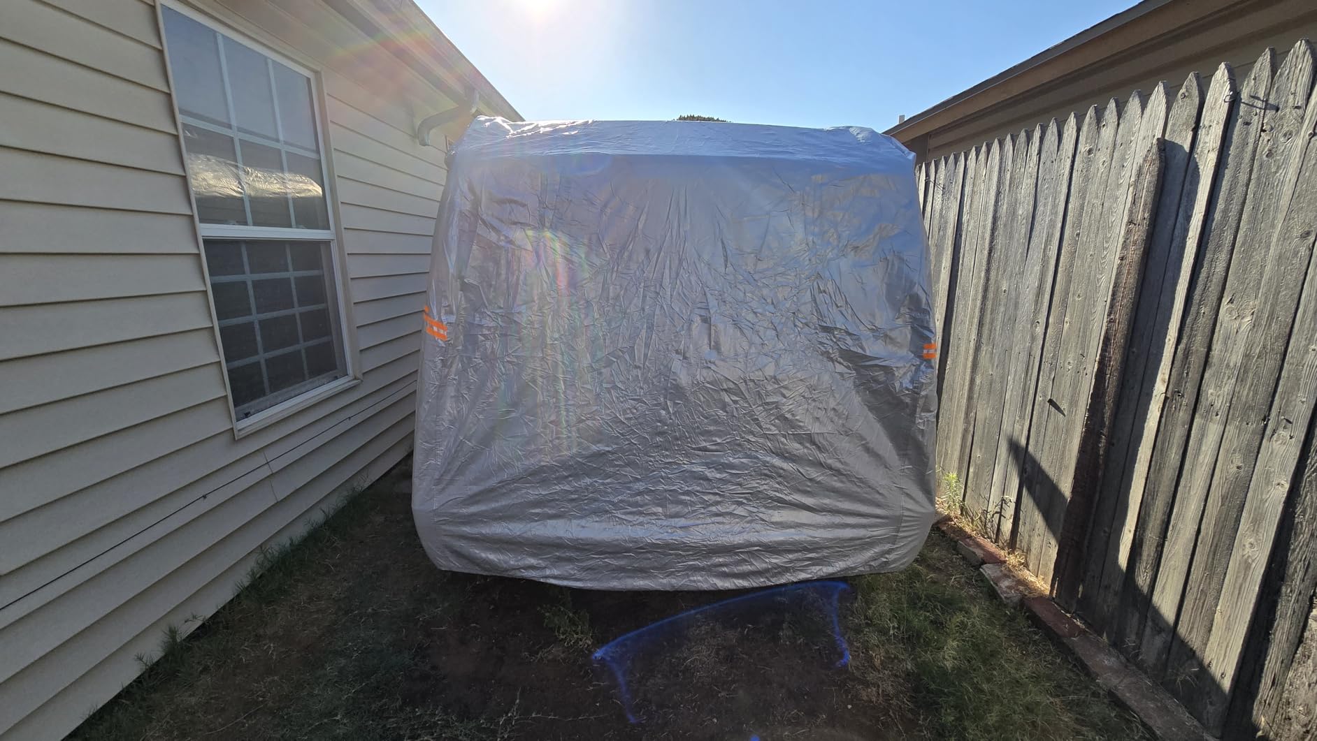 Kayme 10 Layers Car Cover for Automobiles Waterproof All Weather [See Vehicle Size Chart for Accurate Fit] Heavy Duty Full Exterior Cover Outdoor Sun Rain Snow UV Protection. Size A4 (See Size Chart) customer photo 2